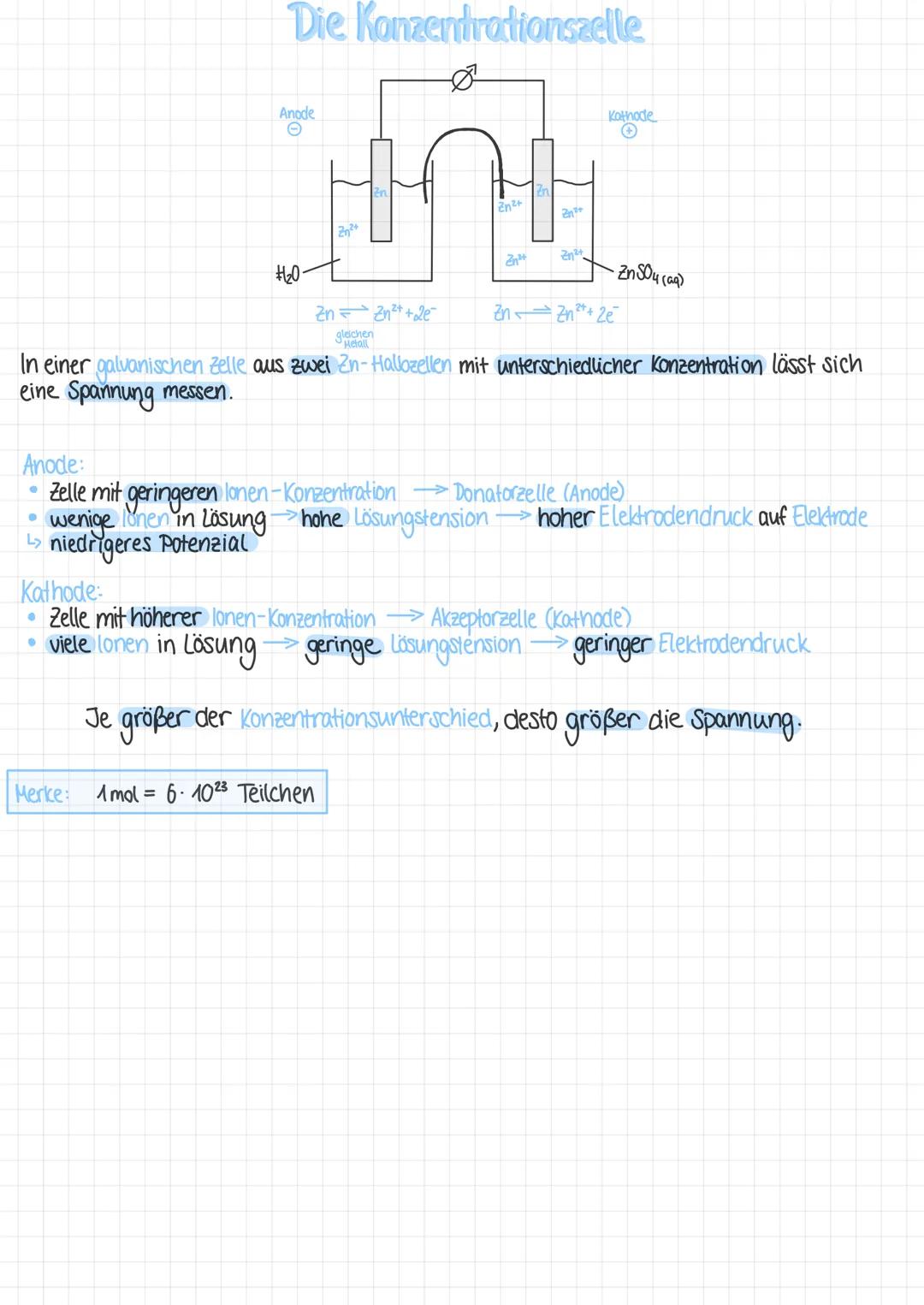 Redoxreaktionen
Reduktion: Aufnahme von e-
Oxidation: Abgabe von e-
Redoxreaktion: Elektronenübertragungsreaktion (Ox. + Red.)
(e--Akzeptor)