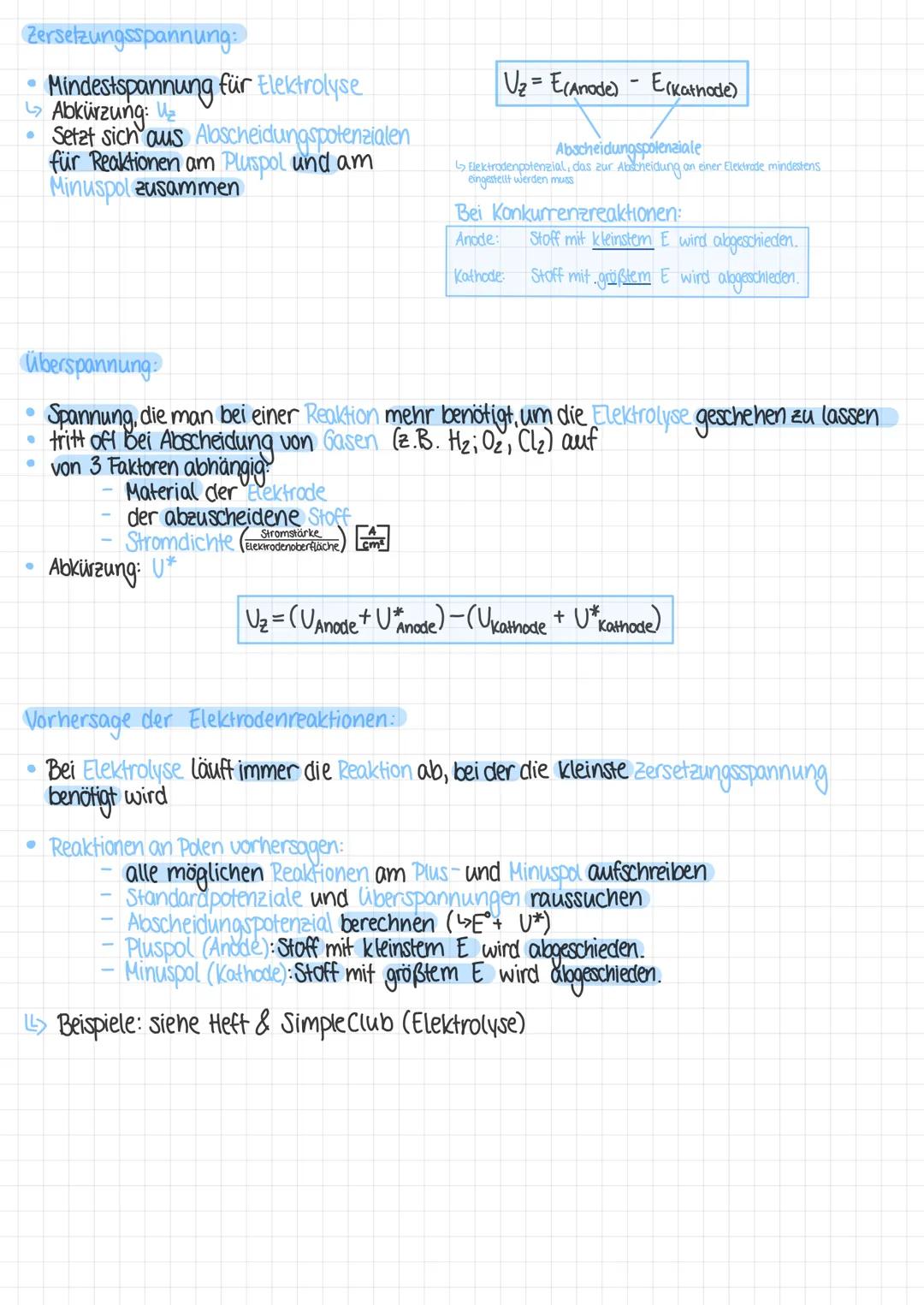 Redoxreaktionen
Reduktion: Aufnahme von e-
Oxidation: Abgabe von e-
Redoxreaktion: Elektronenübertragungsreaktion (Ox. + Red.)
(e--Akzeptor)
