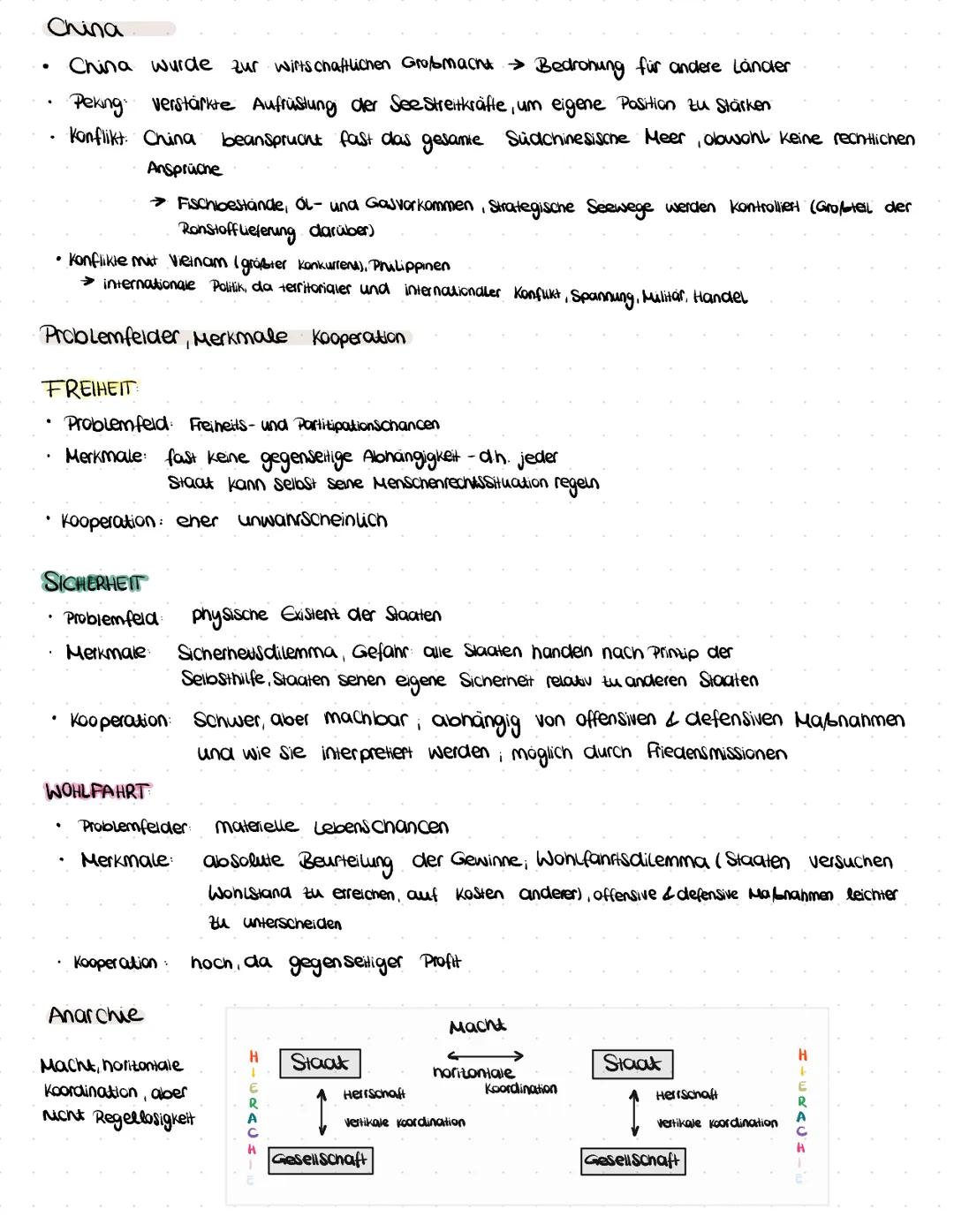 Internationale Politik
Internationale Politik bezeichnet die Bezienungen, Institutionen und Normen, welche die Staaten und Staatliche
Organi