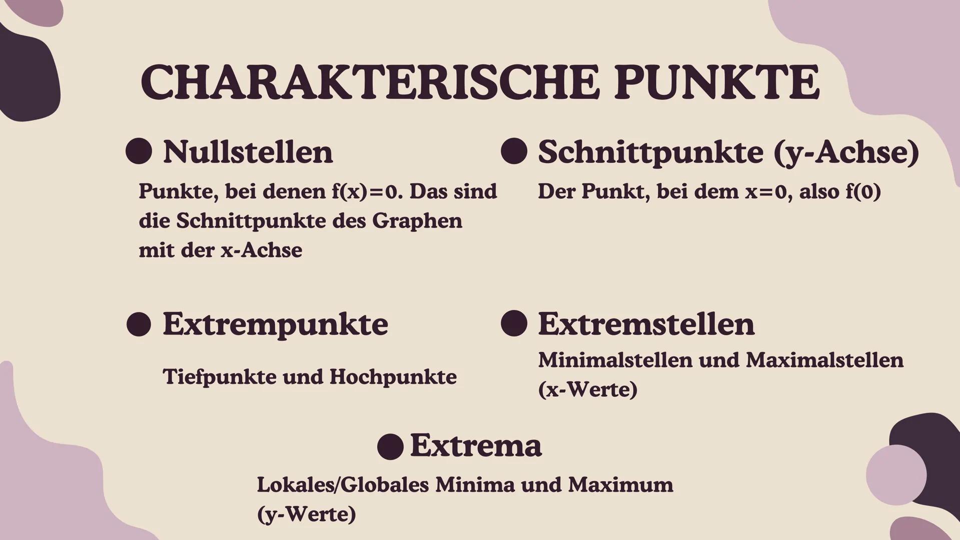 GANZRATIONALE
FUNKTIONEN
Von Ela
03.12.2024 INHALTSVERZEICHNIS
•
•
Ganzrationale Funktionen
Charakterische Eigenschaften
Grenzverhalten GRUN