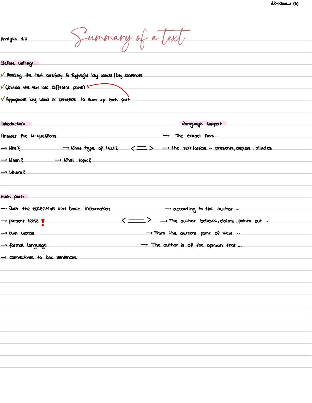 How to analyse a nonfictional text (with summary)