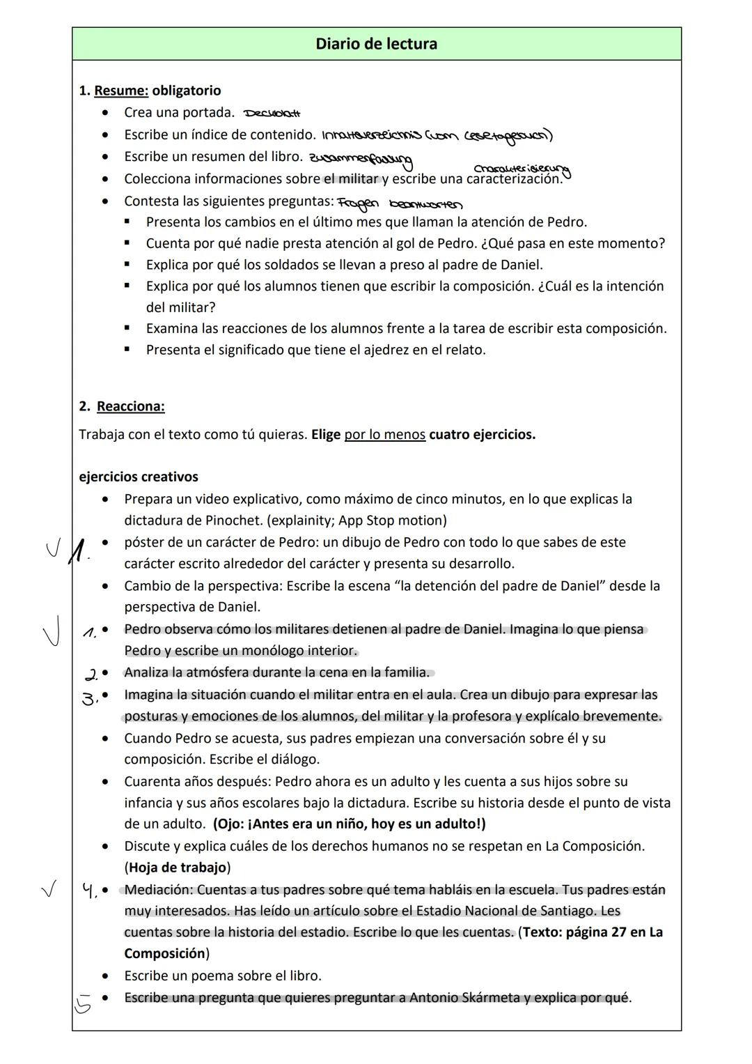 1
THE
Tiberiod
Soy
Romo de
general
Podeamo
La
composición
Daniel
La
Composición
Antonio Skármeta
Stacey Jane Giese Q2 Diario de lectura
1. R