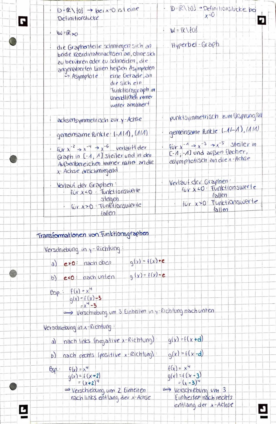 L
☑
Funktionen
Definition
Eine Funktion fist eine Zuordnung, die jedem
Element des Definitionsbereichs Df von f
genau ein Element f(x) des W