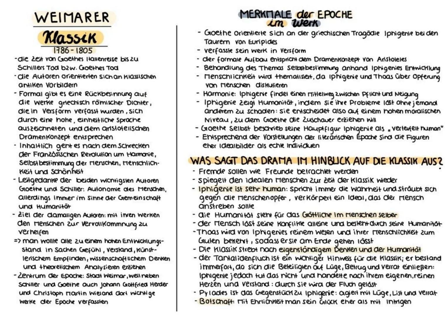 # Iphigenie auf Tauris 1787
-> wurde von Goethe auf seiner Halienreise
Fertiggestellt
-> spiett einige Jahre nach dem krieg um
Troja auf is