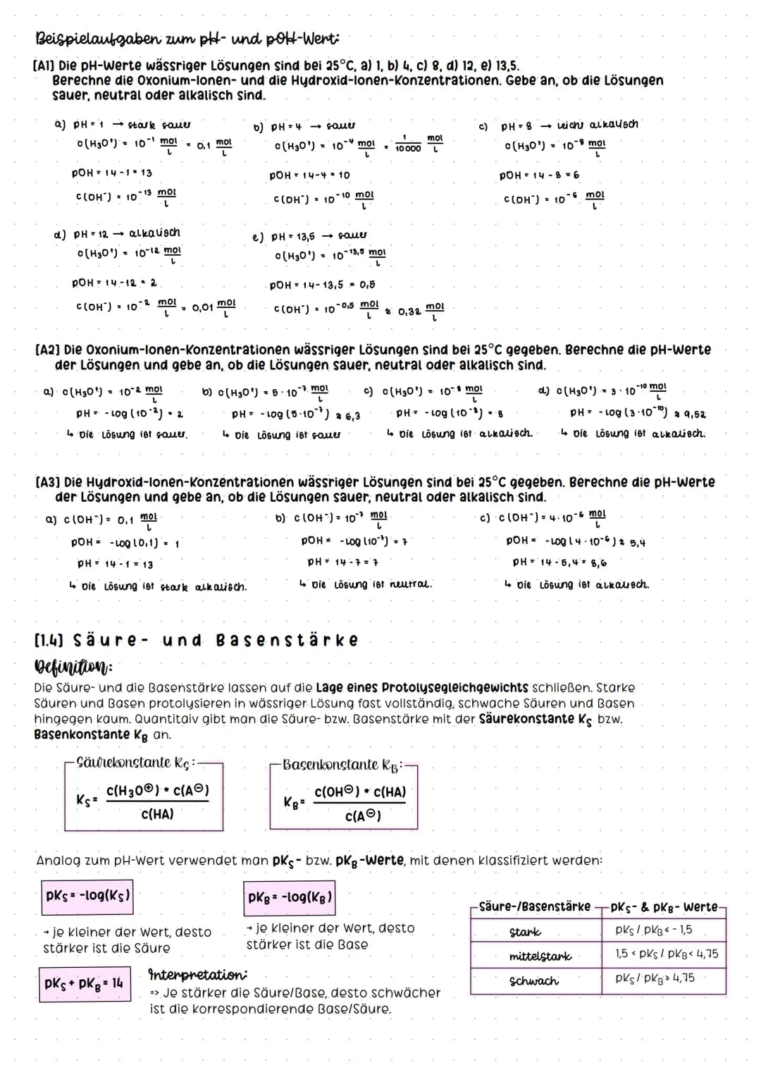 Säure-Base-Gleichgewichte, Naturstoffe – Seite 4