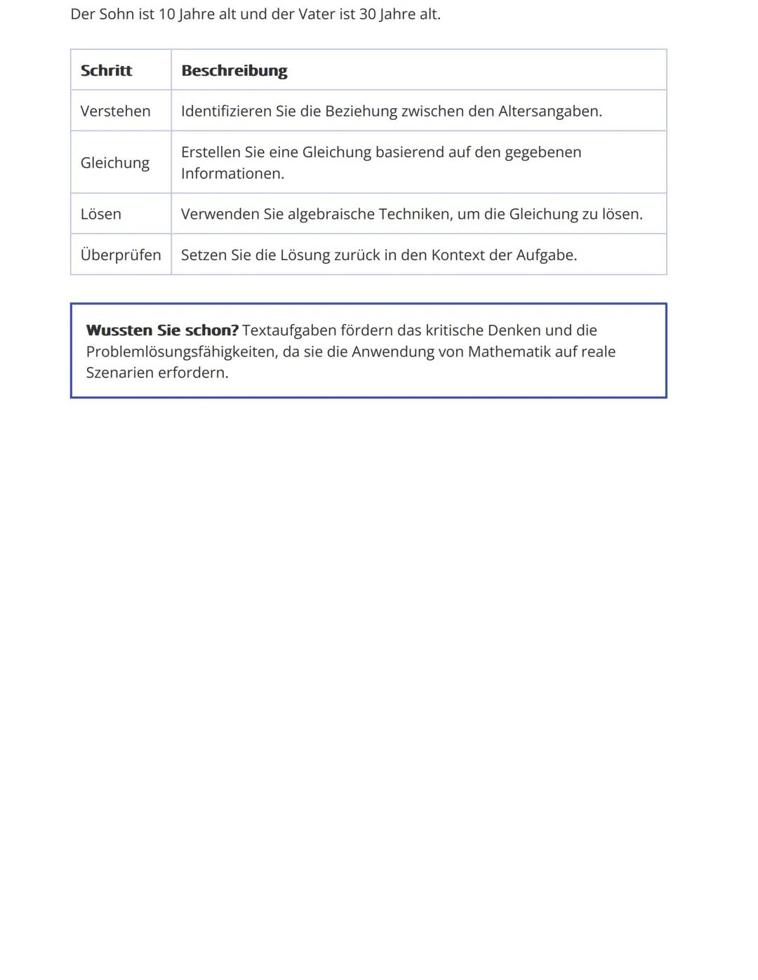 # Textaufgaben mit Gleichungen
Ein Leitfaden zur Lösung von Textaufgaben
## Einleitung
Textaufgaben sind ein wesentlicher Bestandteil der