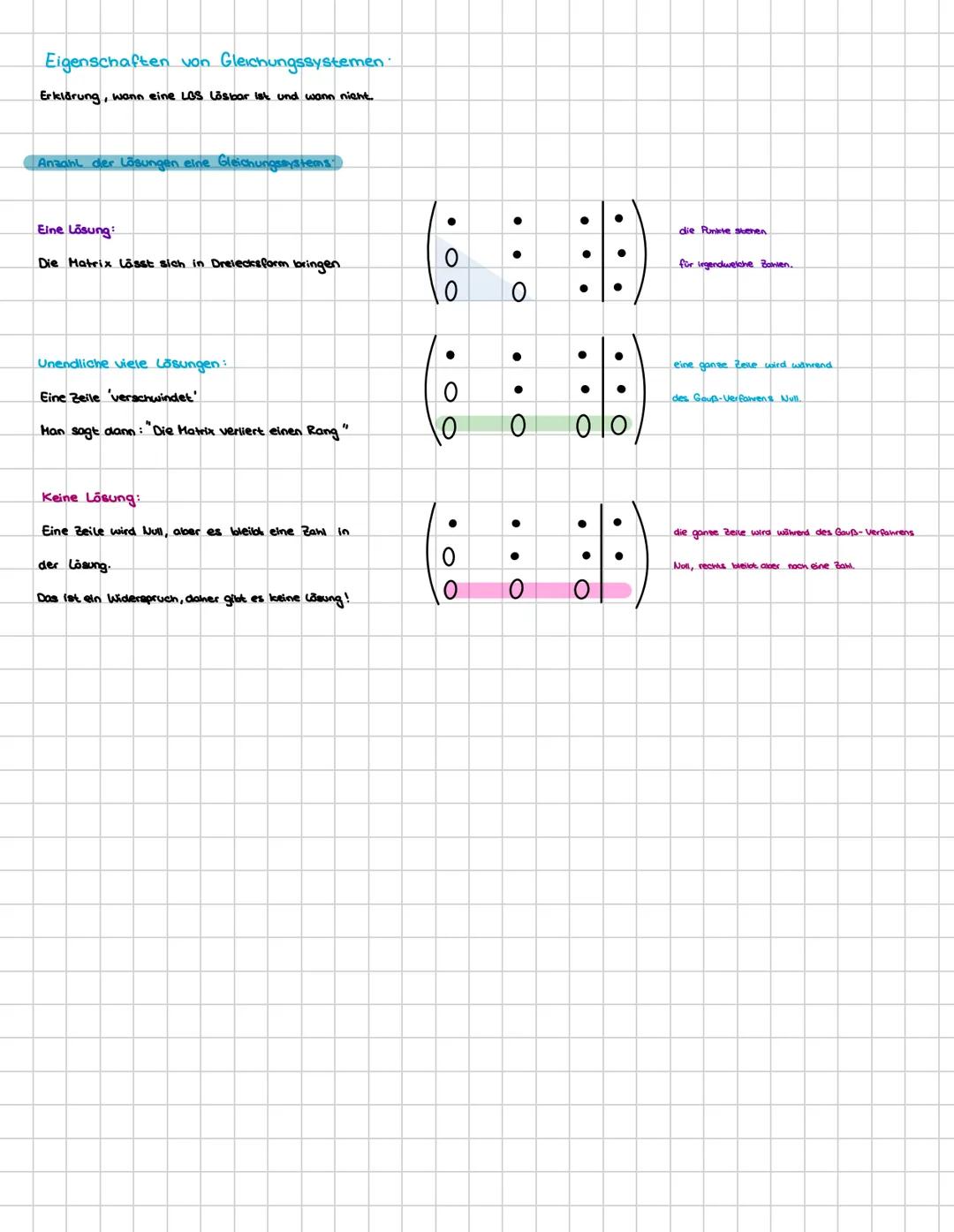 # Lineare Gleichungen
→Lineare Gleichungen/Gleichungssysteme lost du, indem du durch Addition/Subtraktion und Multiplikation/Division
x auf