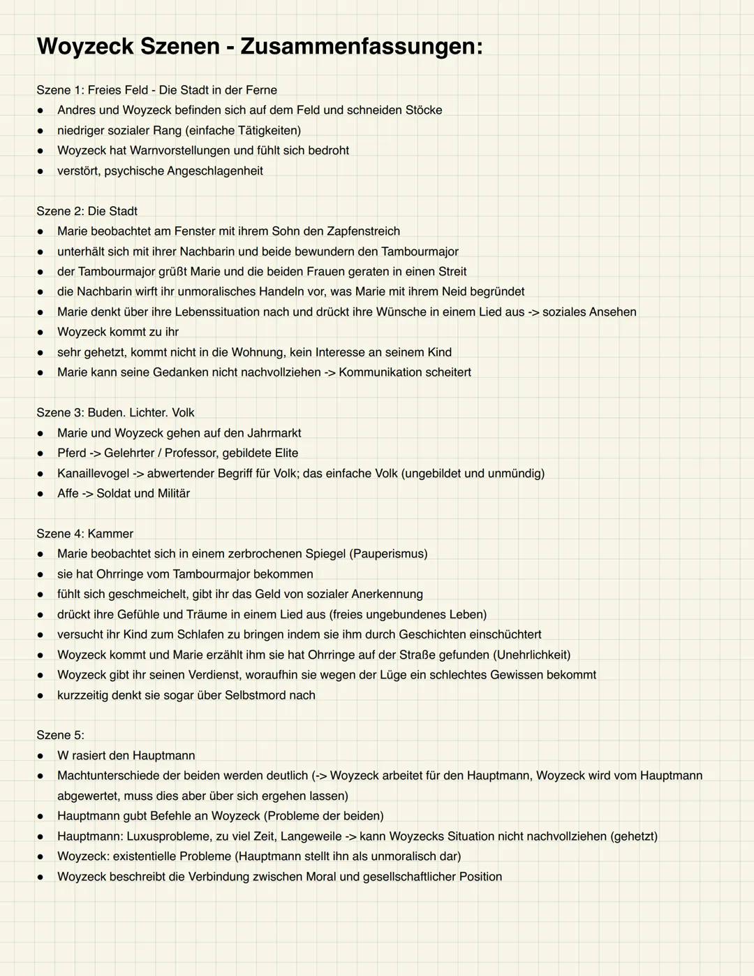 # Woyzeck:
Fakten:
- Titel: Woyzeck
- Autor: Georg Büchner
- Erscheinungsjahr: 1879
- Entstanden: 1836
- Gattung: soziales Drama / Tragödie