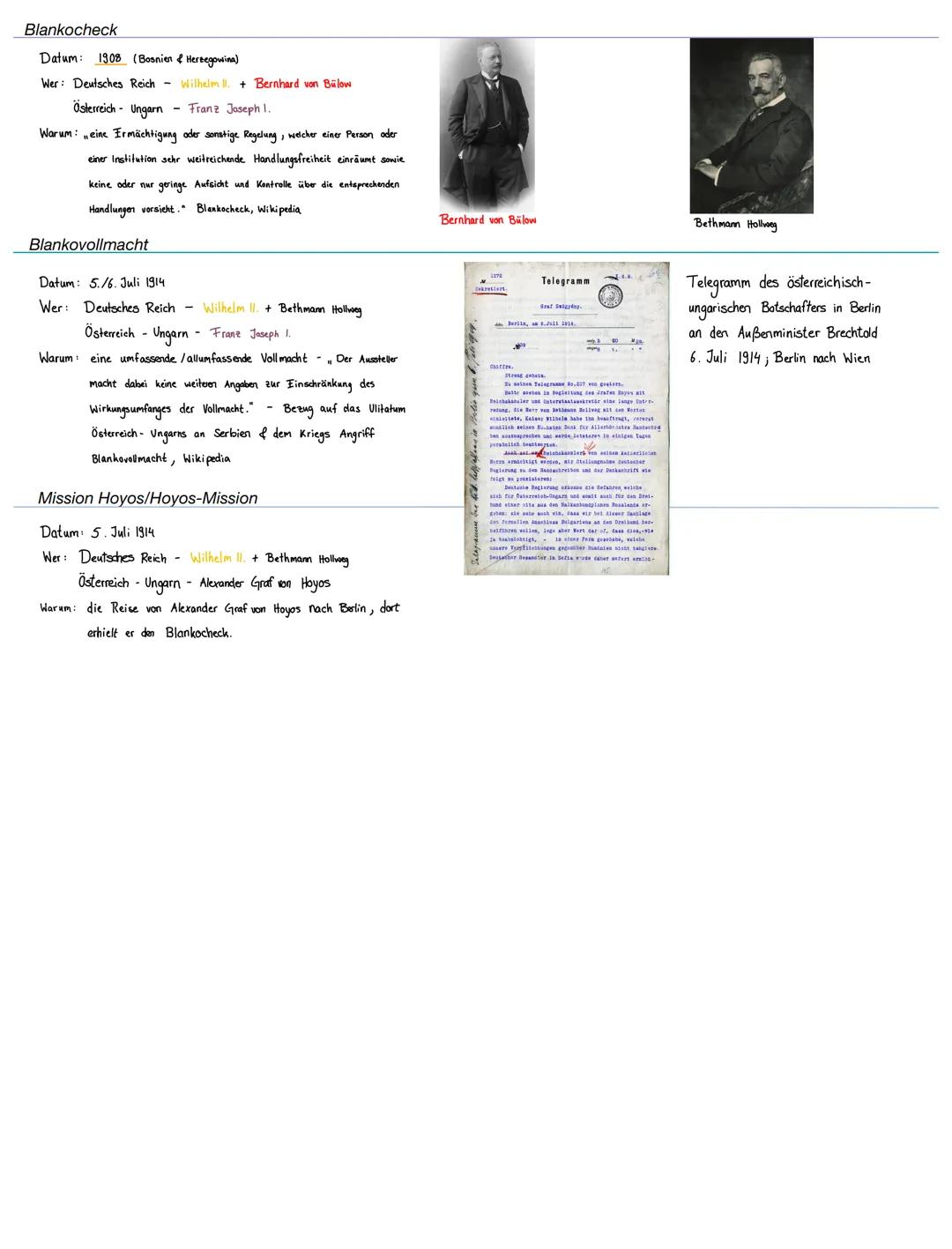 LERNZETTEL
ERSTER WELTKRIEG
Attentat von Sarajevo
Datum: 28. Juni 1914
- gilt als entscheidener Auslöser des Ersten Weltkrieges
- der österr