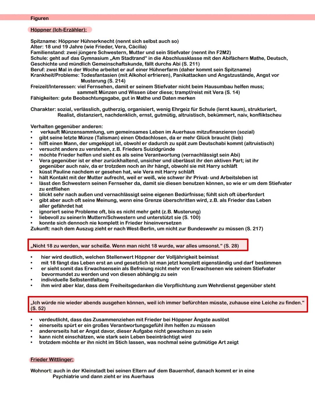 # ROMAN
DEUTSCHI
AUERHAUS-
BOV BJERG (2015)
Inhalt
Der Roman „Auerhaus" von Bov Bjerg aus dem Jahr 2015, lässt sich der Postmoderne zuor