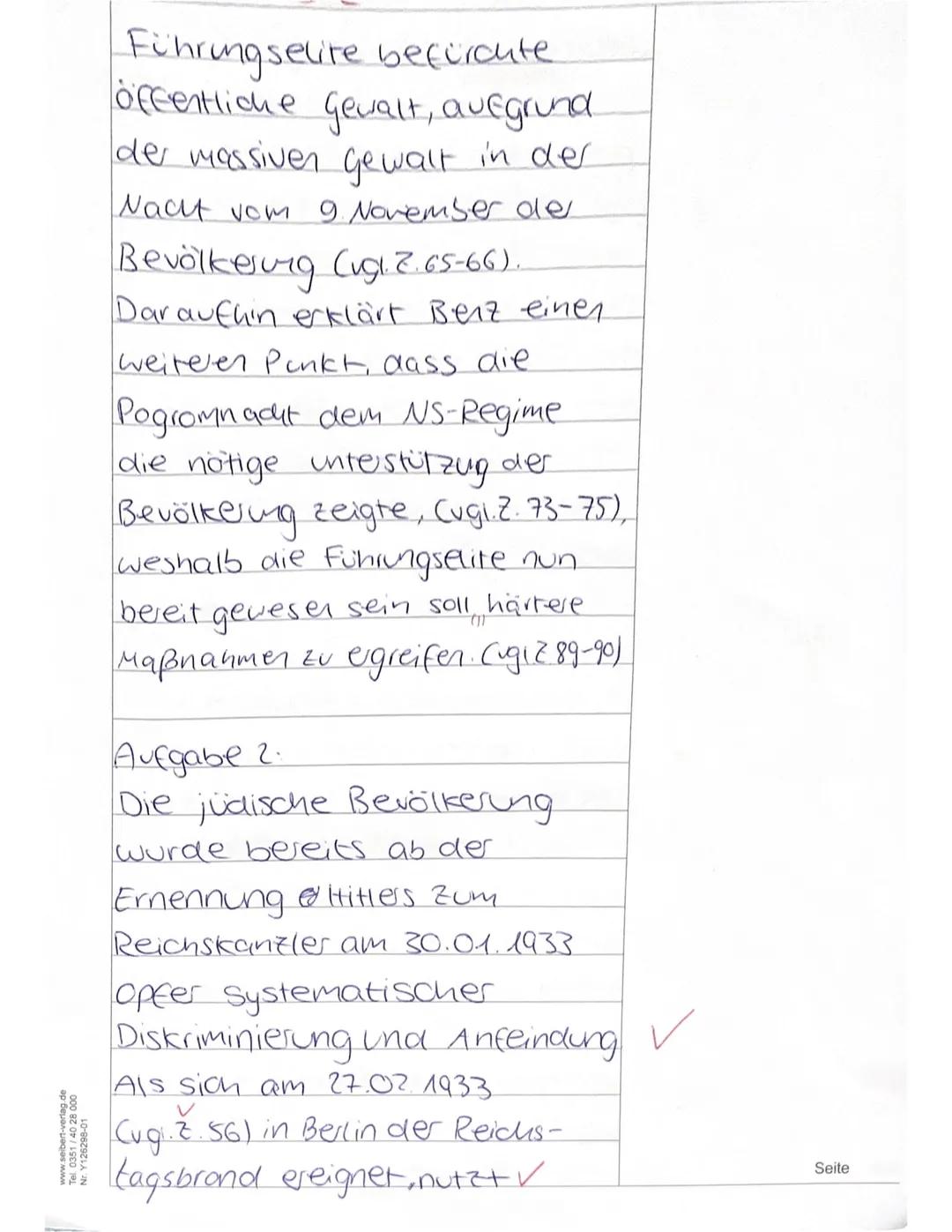 Aufgabentyp B1:
Analyse von Sekundärliteratur (Darstellungen) und die kritische Auseinandersetzung
1. Analysieren Sie den vorliegenden Texta