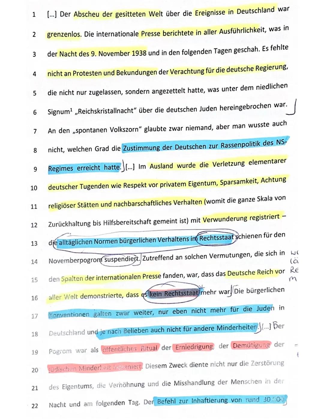 Aufgabentyp B1:
Analyse von Sekundärliteratur (Darstellungen) und die kritische Auseinandersetzung
1. Analysieren Sie den vorliegenden Texta