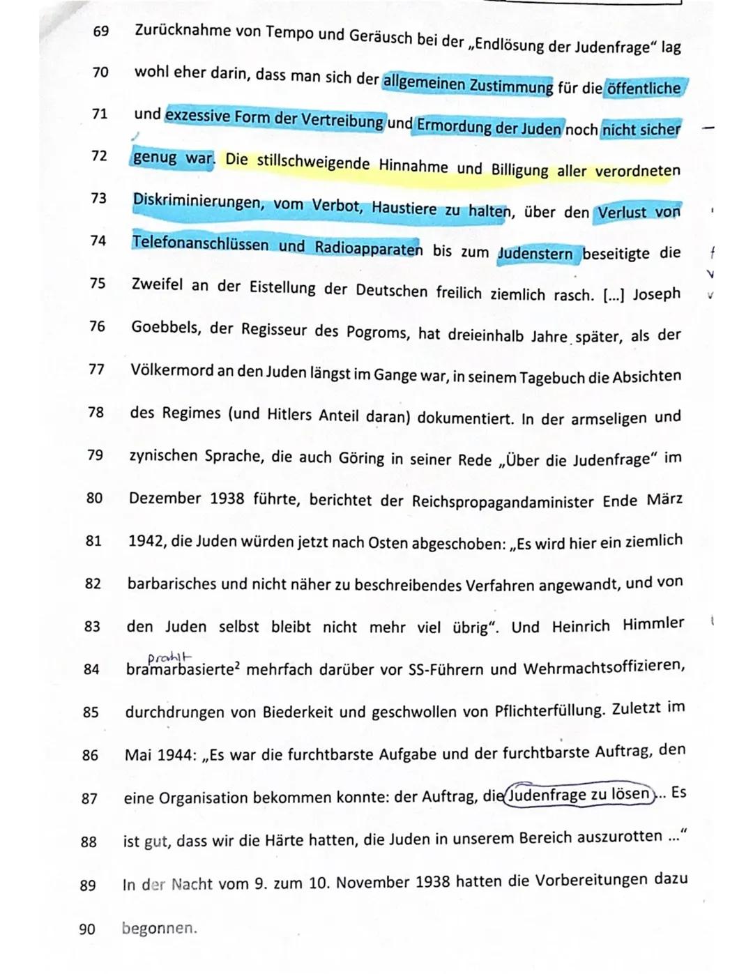 Aufgabentyp B1:
Analyse von Sekundärliteratur (Darstellungen) und die kritische Auseinandersetzung
1. Analysieren Sie den vorliegenden Texta