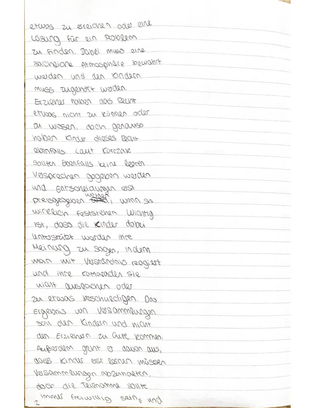 Schiller-Gymnasium Köln
Fach | Kürzel: Pädagogik
Thema:
2. Klausur Q2.1-J. Korczak
Aufgaben:
1. Formulieren Sie die Hauptaussage(n) des Auto