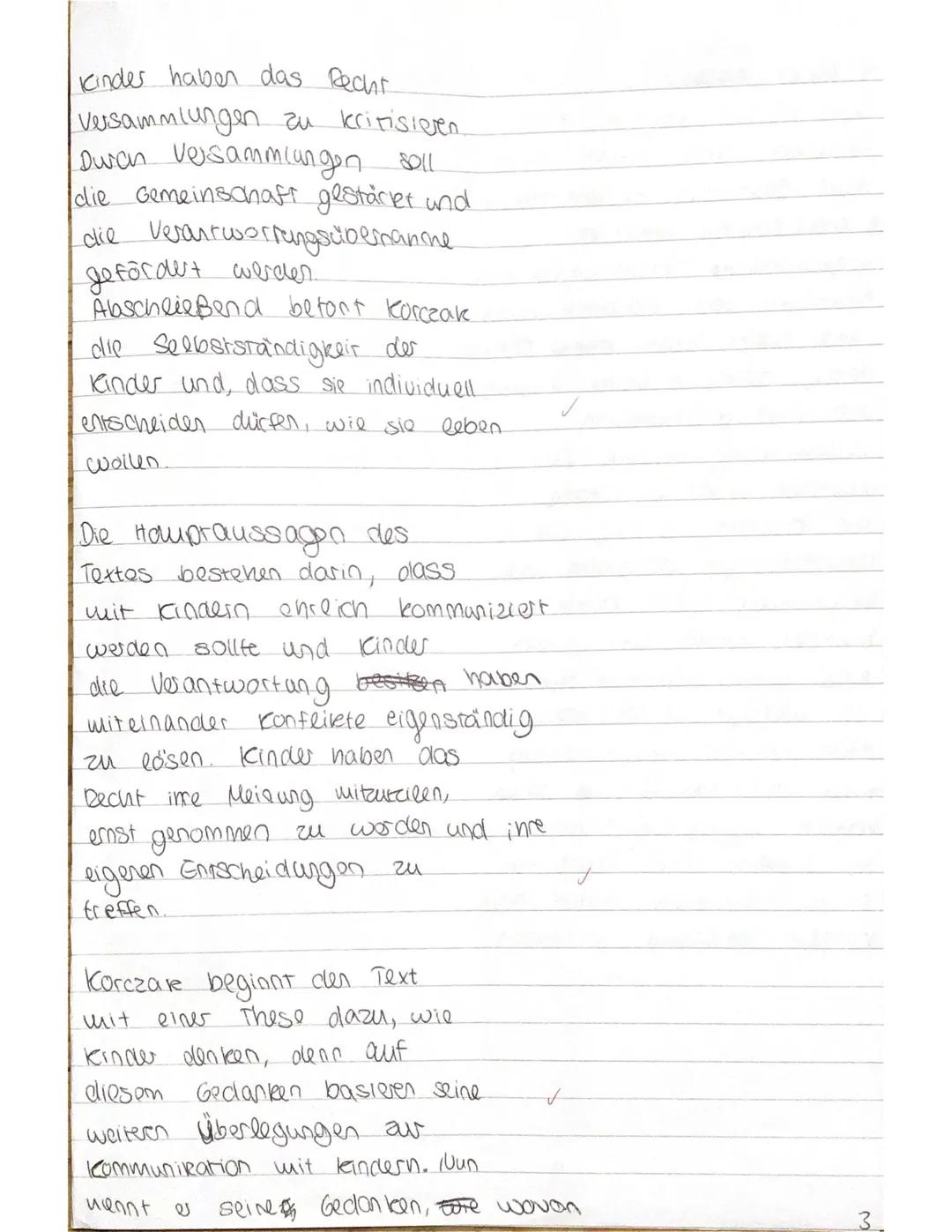 Schiller-Gymnasium Köln
Fach | Kürzel: Pädagogik
Thema:
2. Klausur Q2.1-J. Korczak
Aufgaben:
1. Formulieren Sie die Hauptaussage(n) des Auto