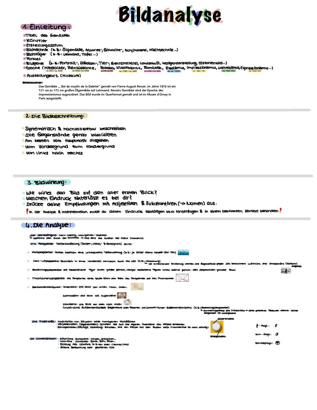 Bildanalyse Kunst Abitur