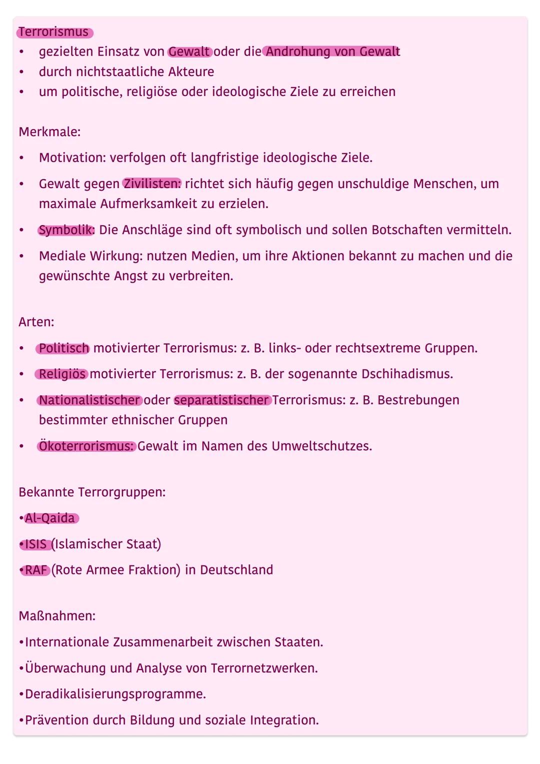 1.1 Frieden und Sicherheit
Zentrale sicherheitspolitische
Herausforderungen des 21. Jahrhunderts
Räume Fragiler Staatlichkeit:
•
•
•
Staate