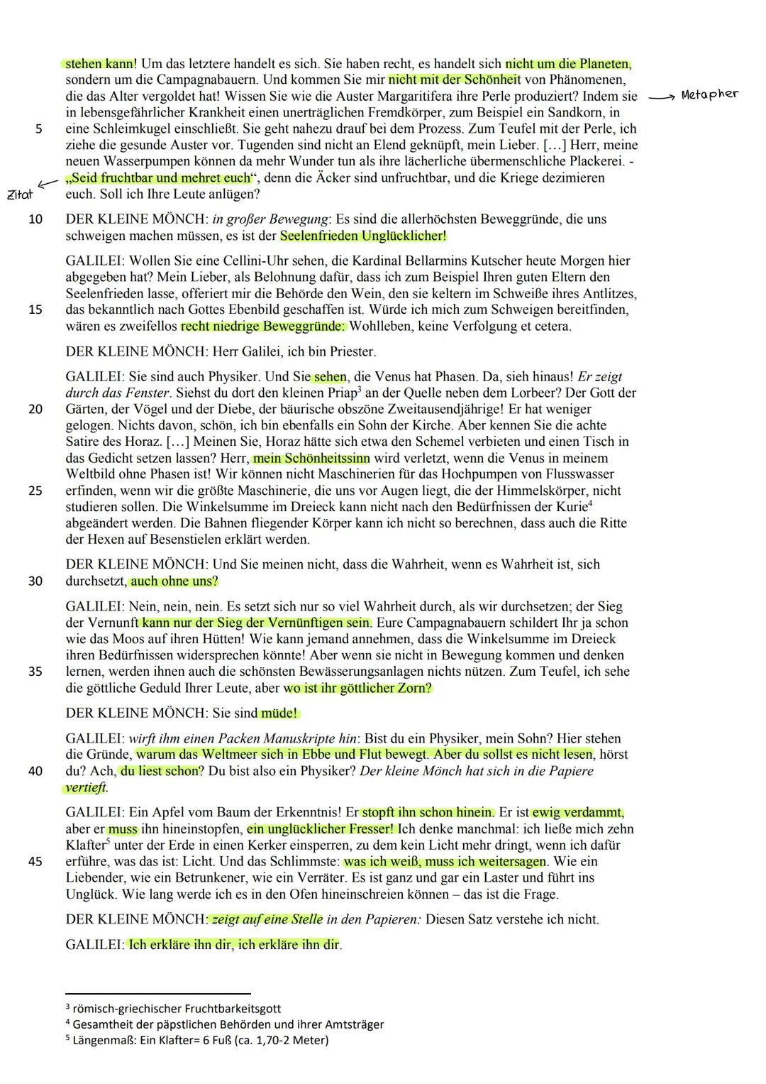 Robert-Schuman-Europaschule Willich
Deutsch MOEL
XX
2. Klausur, 2. Halbjahr
Textgrundlage: Bertolt Brecht - Leben des Galilei
Bild 8 (gekürz