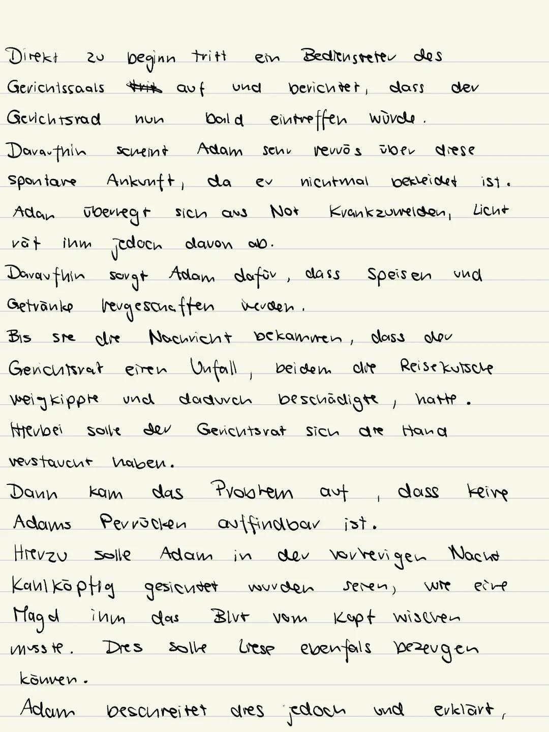 Zusammenfassung. Der Zerbrocient Kuug
Erster Auftritt
Mia
Barter
Lustspiels
vor Hinrich von Klist
07. November
Der erste Auftritt des & Genn