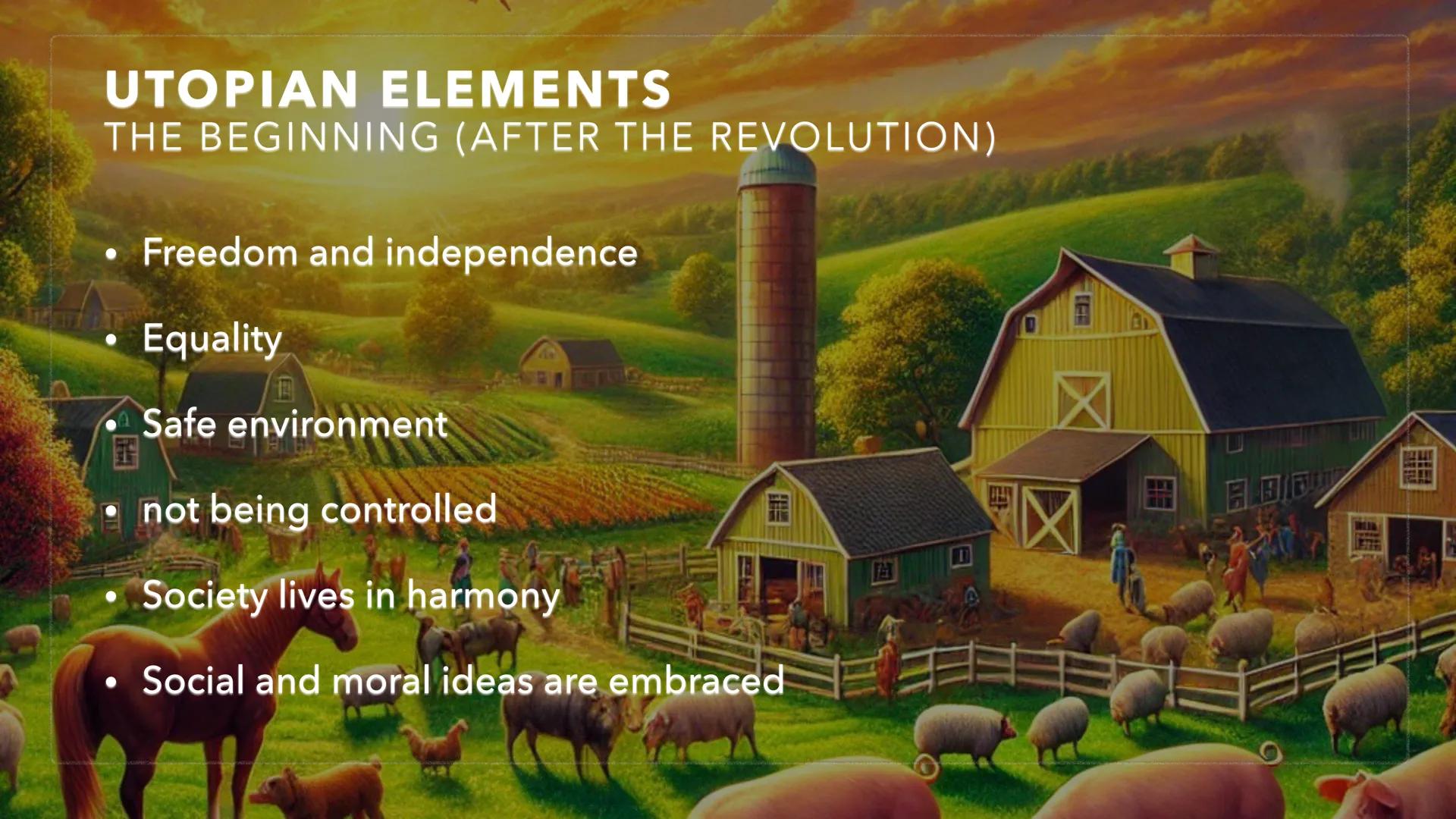 ANIMAL FARM
GEORGE ORWELL TABLE OF CONTENTS
George Orwell
• Main plot
·
Hierarchy
• The seven commandments
Sociogramme
Utopian elements
•
Dy