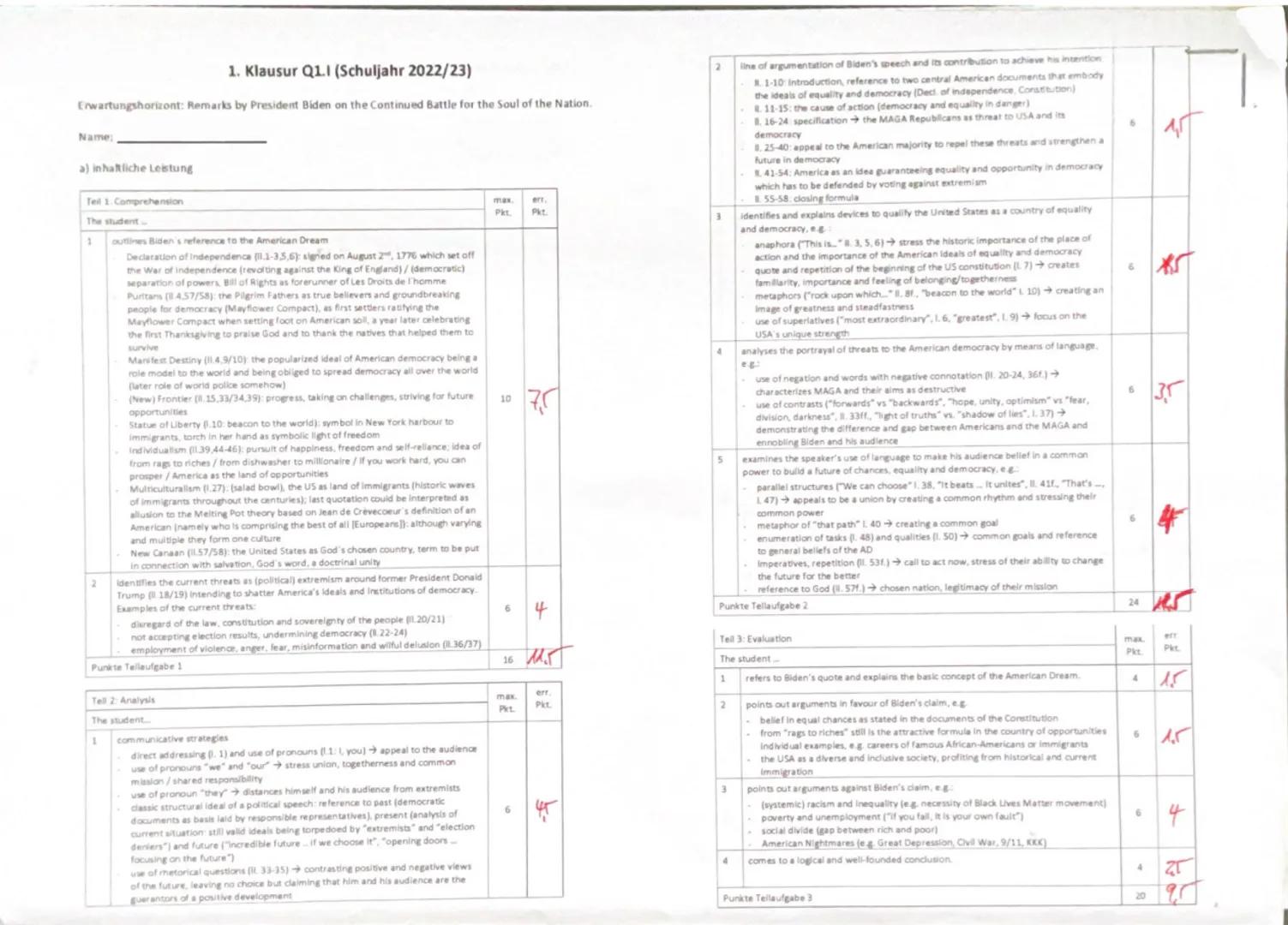 Exam No. 1
19th Oct, 2022
Remarks by President Biden on the Continued Battle for the Soul of the Nation
Independence National Historical P