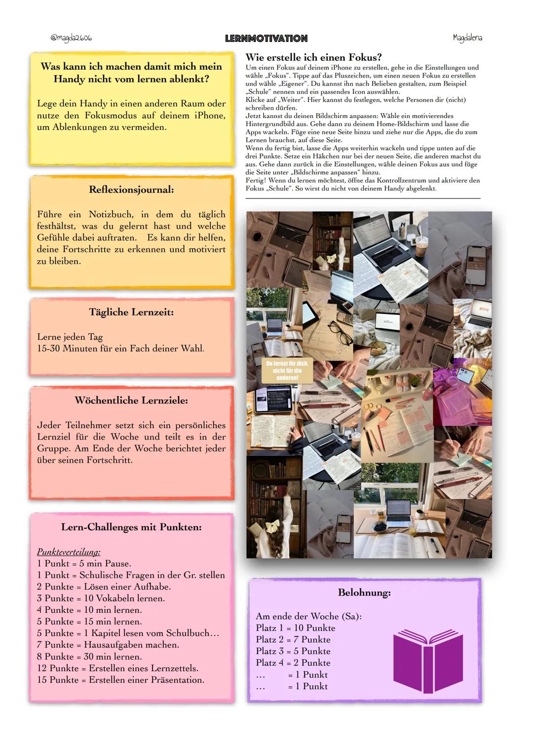 @magda2606
Was kann ich machen damit mich mein
Handy nicht vom lernen ablenkt?
Lege dein Handy in einen anderen Raum oder
nutze den Fokusmod