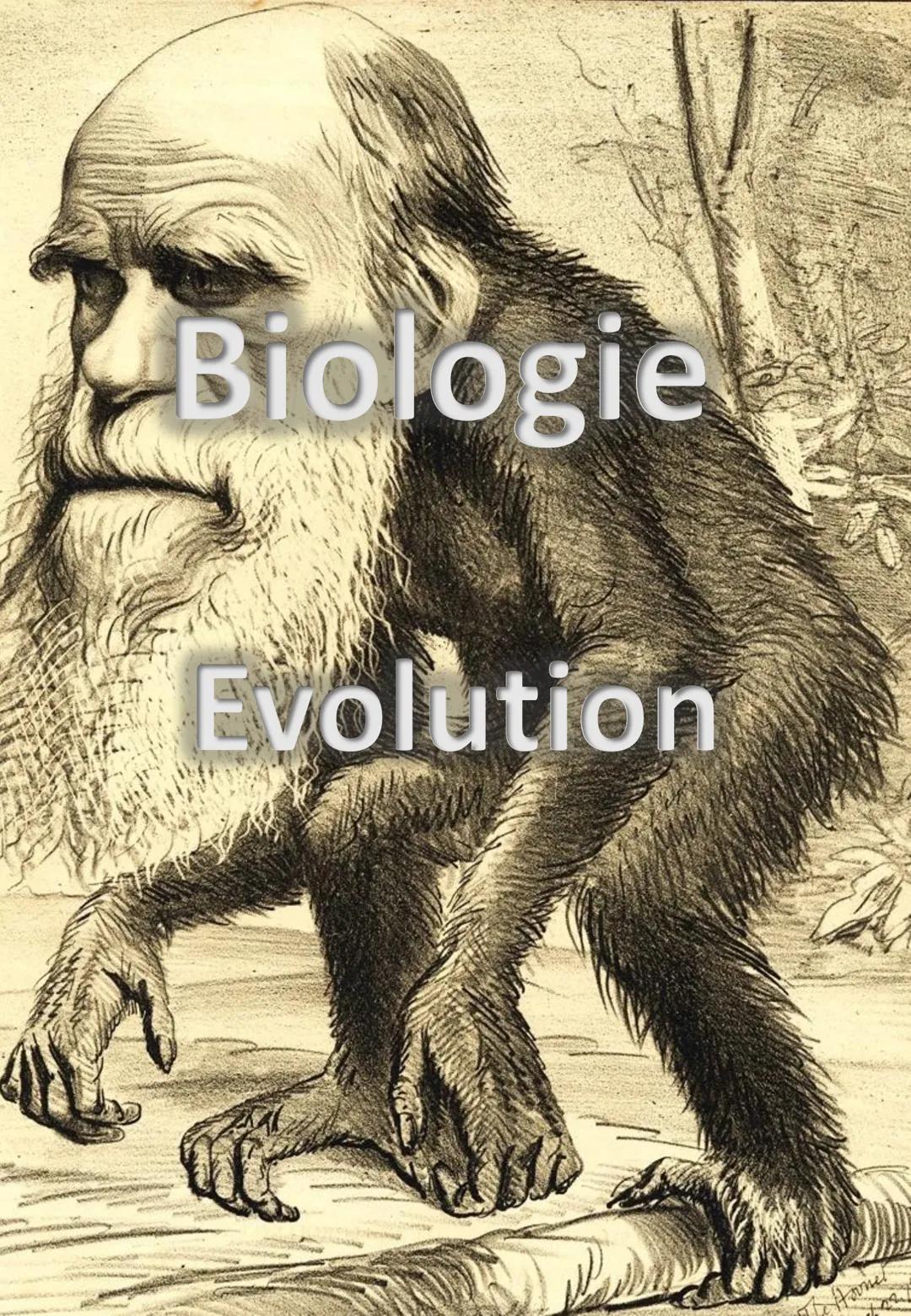 Biologie
Evolution # biologie
EVOLUTIOND
1. EVOLUTIONS THEORIEN:
- LAMARCK: (1809)
= aktiv
- aktive schrittweise Anpassung der Arten an