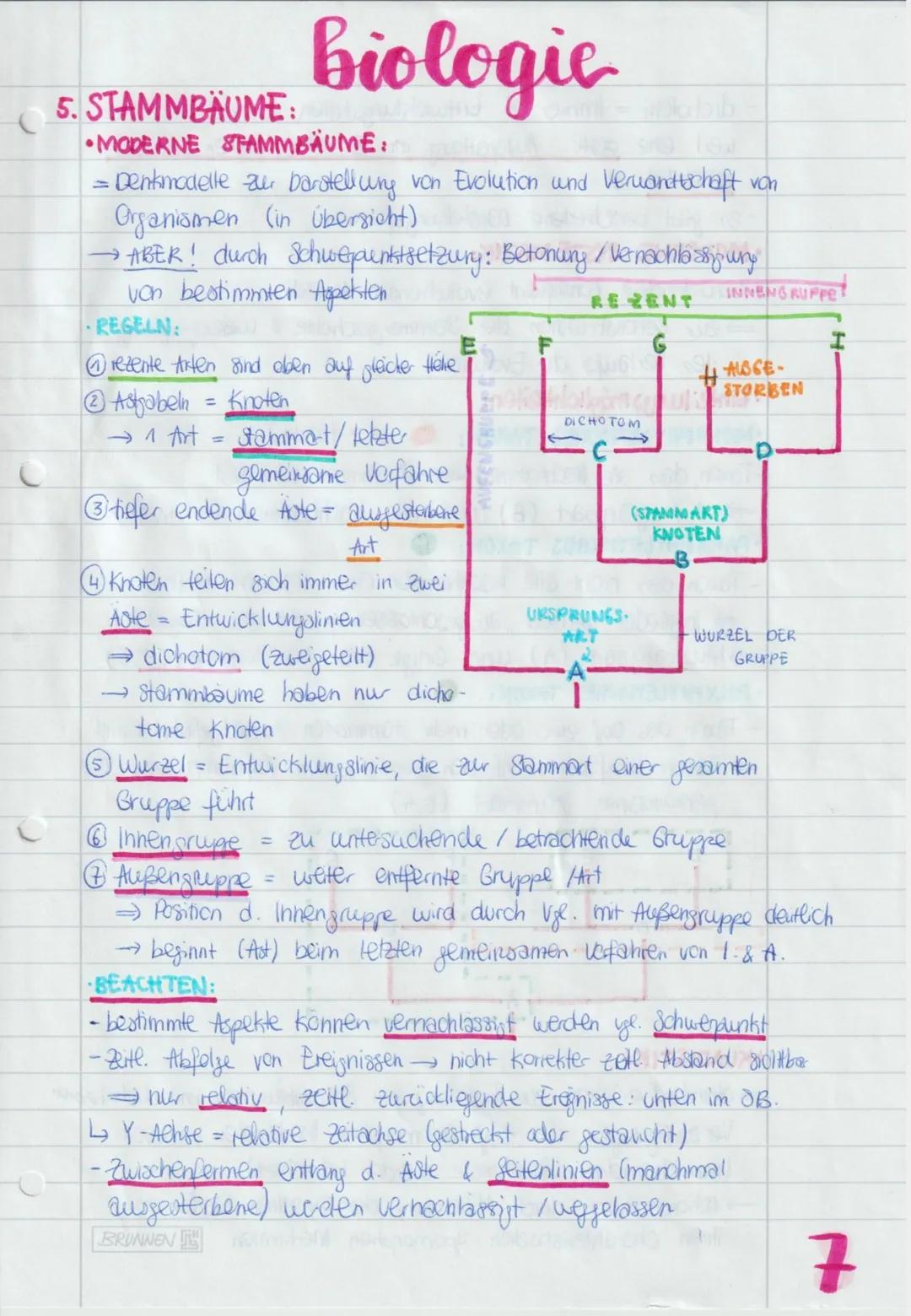 Biologie
Evolution # biologie
EVOLUTIOND
1. EVOLUTIONS THEORIEN:
- LAMARCK: (1809)
= aktiv
- aktive schrittweise Anpassung der Arten an