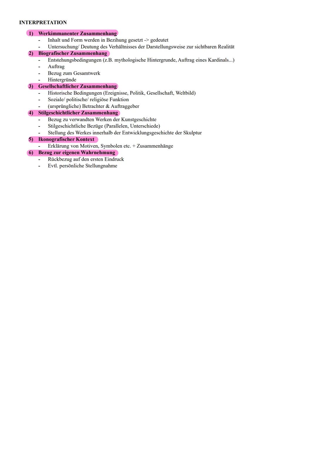 KUNST KLAUSUR- GIANLORENZO BERNINI
Werkbetrachtungsmodell- skulptur
ERFASSUNG
1) Einleitung: Werkdaten
Künstler
Titel
Zeitliche Einordnung (