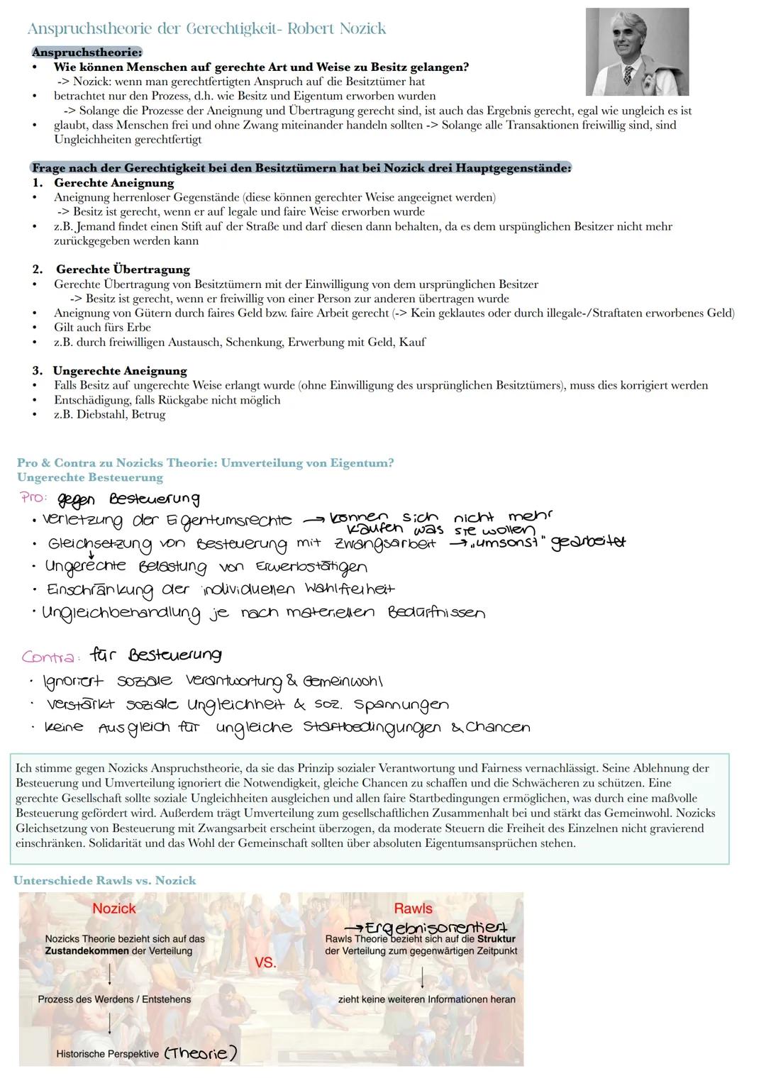# Ethik Klausur nr.3
# Theorie der Gerechtigkeit- John Rawls
## Grundidee/ Konzept der Gerechtigkeit als Fairness
* freie & vernünftige
