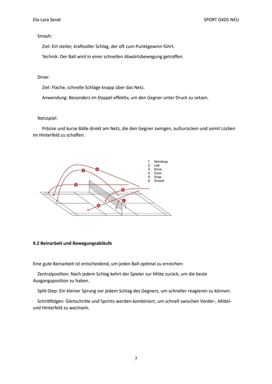 Ela-Lara Seval
Inhaltsverzeichnis
1. Einführung
2. Spielfeld und Ausstattung
3. Die Spielregeln
* 3.1. Spielbeginn und Aufschlagre