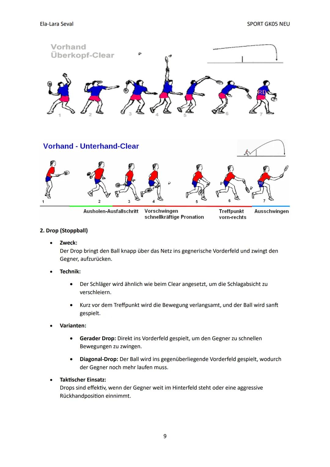 Ela-Lara Seval
Inhaltsverzeichnis
1. Einführung
2. Spielfeld und Ausstattung
3. Die Spielregeln
* 3.1. Spielbeginn und Aufschlagre