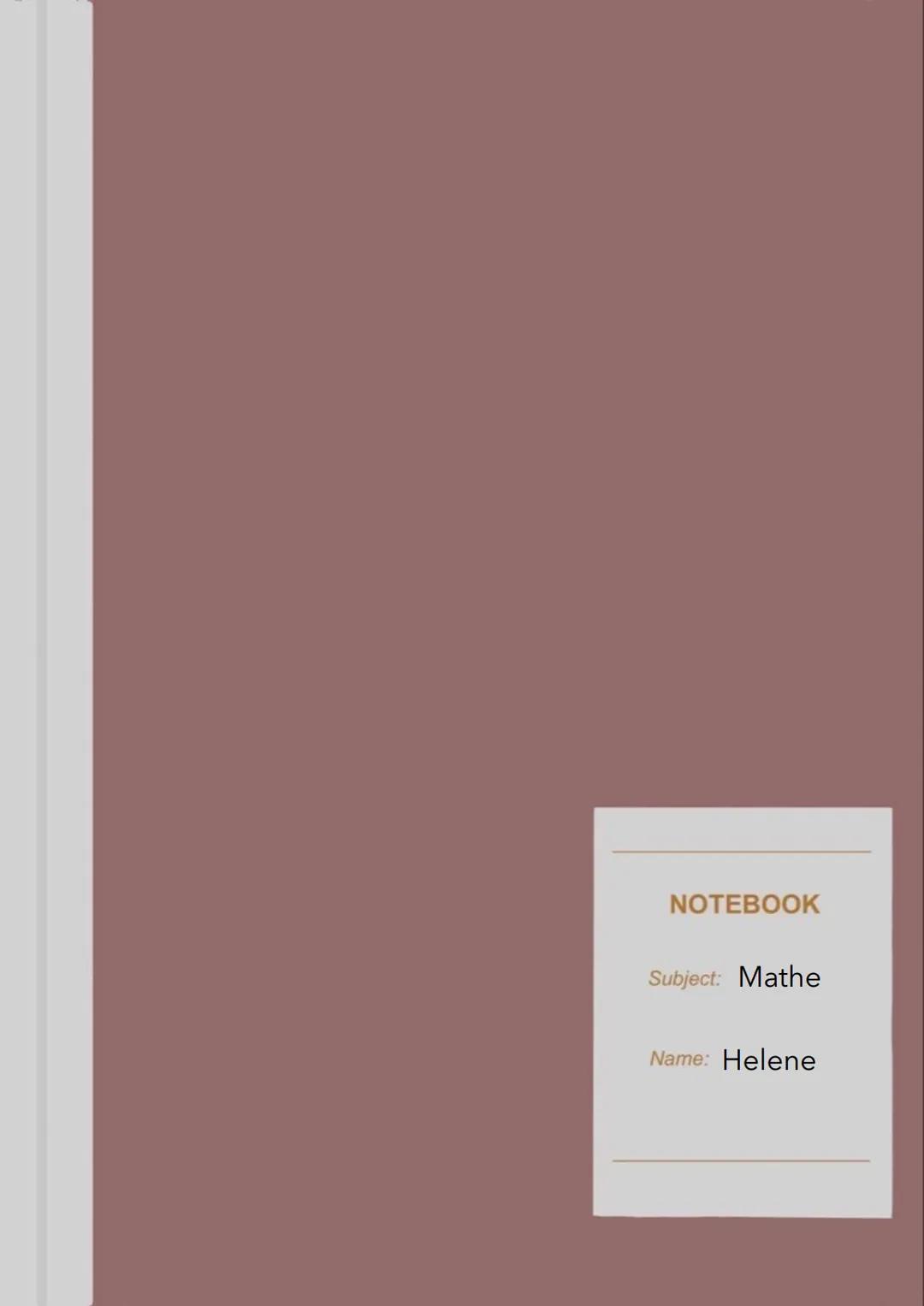 NOTEBOOK
Subject: Mathe
Name: Helene Analysis
Funktionen und ihre Darstellungen
Lineare Funktionen -1. Gerades
3
ут
Sleigungsdreieck
6
Ay
2