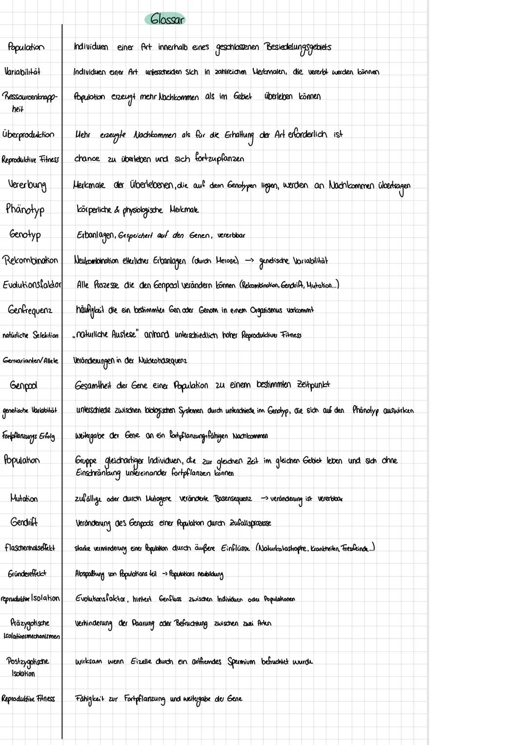 # Evolution
Themenkomplex 3
Vielfalt des Lebens- Evolution (2. Semster)
2.6 Genetische Variabilität innerhalb von Populationen ändert sich