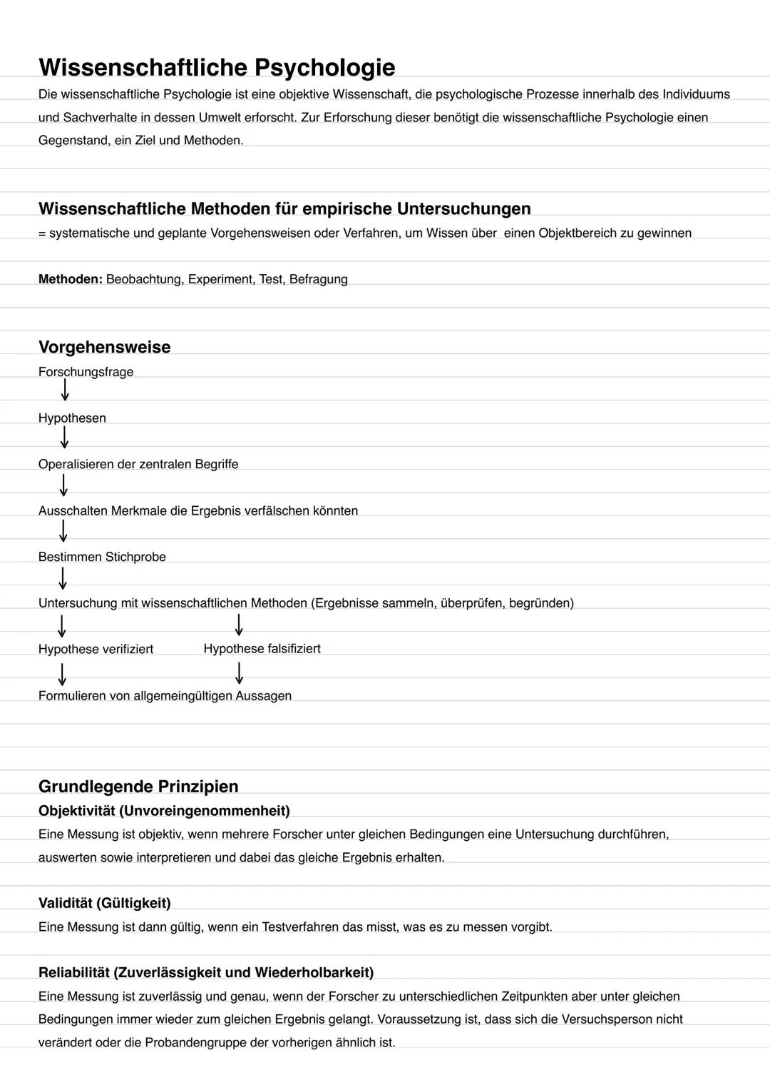# Was ist Psychologie?
Psychologie ist die Wissenschaft von bewussten und unbewussten psychischen Vorgängen, vom Erleben und Verhalten des