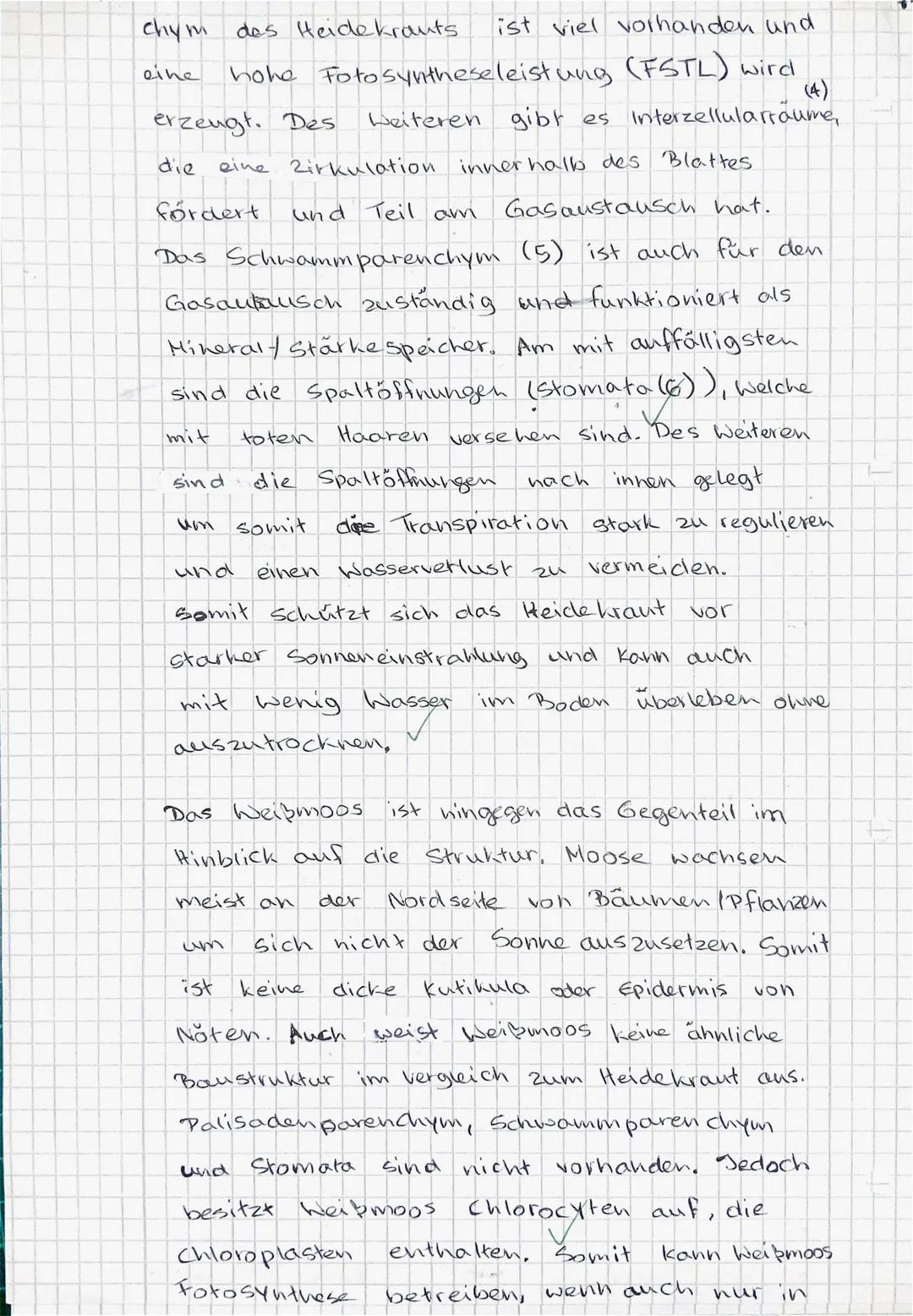 Biologie-Klausur 2023 LK 13 - Thema: Ökologie
1. Die Fotosynthese ist ein biochemischer Vorgang, der bei grünen Pflanzen und
einigen Bakter