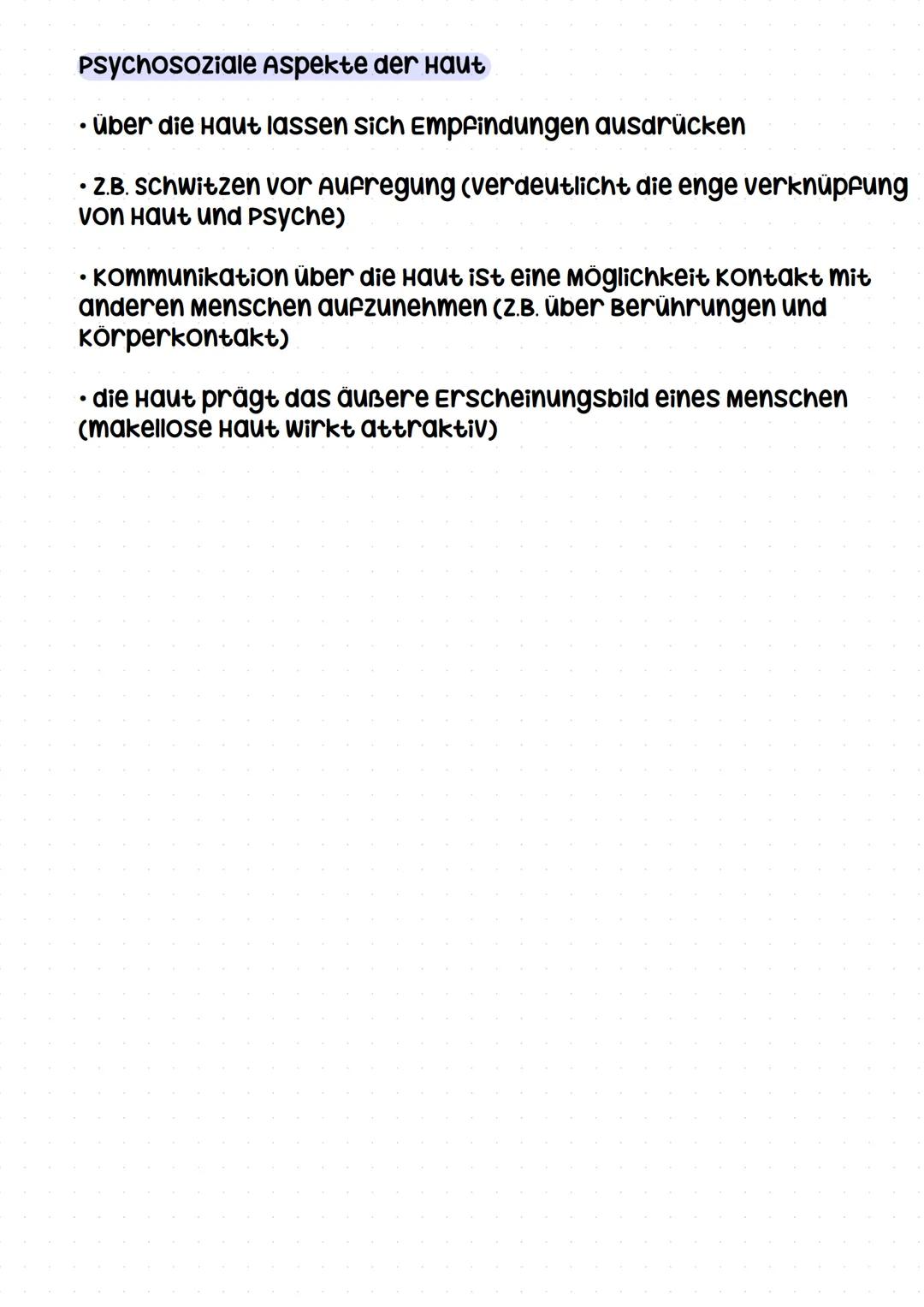 haut Definition
Haut
Die Haut ist das größte organ des menschen. sie bedeckt
die Gesamte körperoberfläche und umfasst ca. 2
Quadratmeter.
Di
