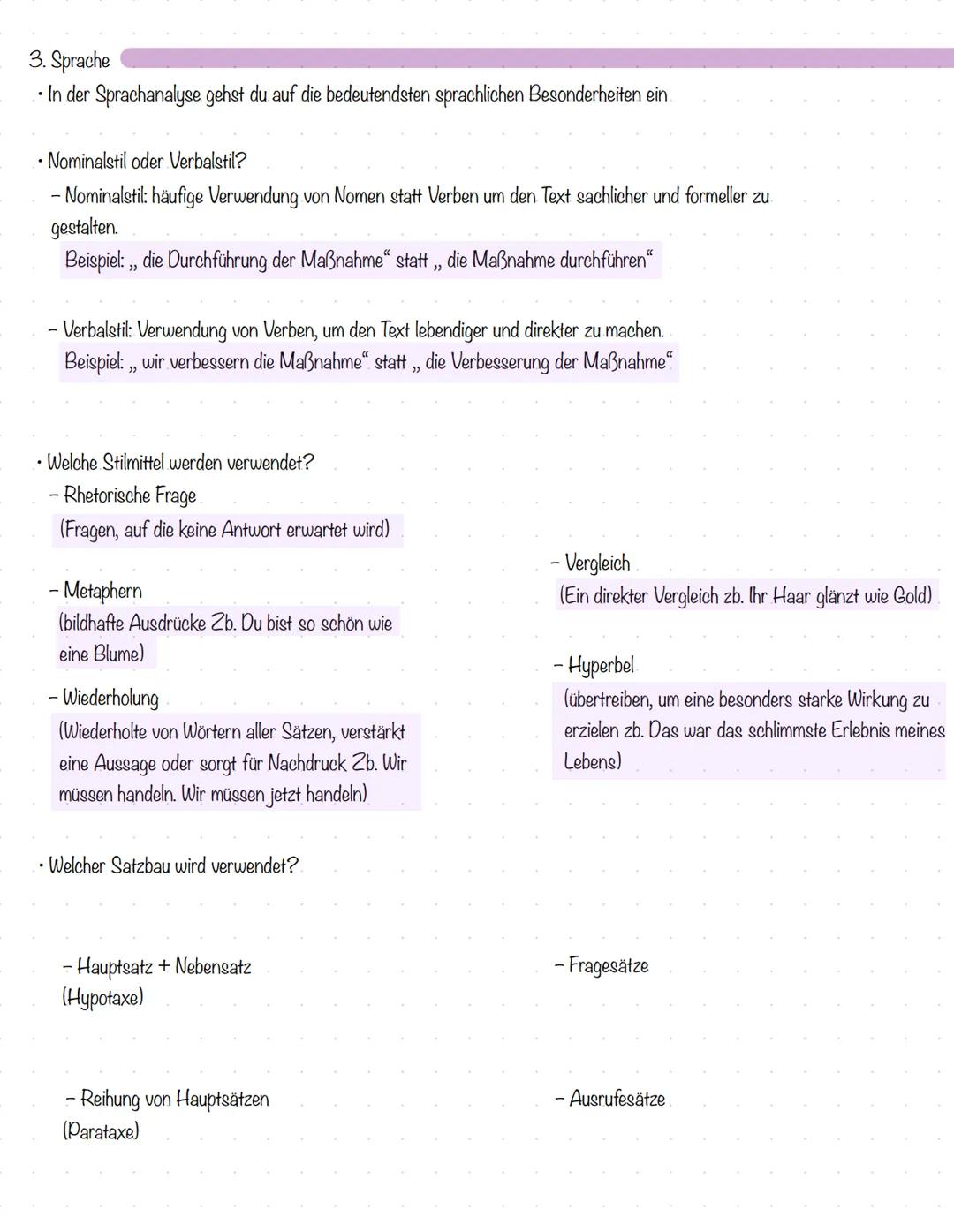 --- OCR Start ---
Aufgabe eines Sachtextes:
SACHTEXTANALYSE
• Die Aufgabe eines Sachtextes ist es, dem Leser objektive und überprüfbare Info