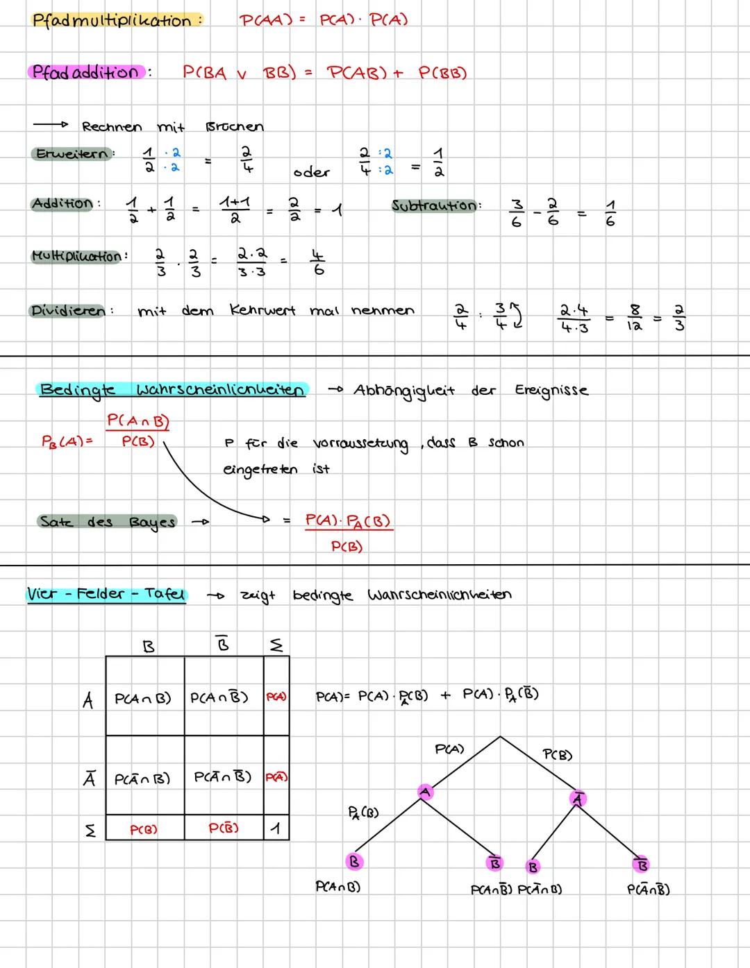 Algebraisoner Teil wientige Formein und Anwendungen
Stochastik Wahrscheinlichkeitsrechnung
Zufallsexperiment: Ergebnisse $e$
Ergebnismenge