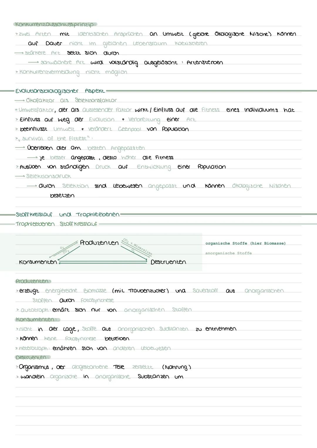 # ÖKOLOGIE
Wichtige Begriffe
Biotop
> bestimmter Lebensraum mit bestimmten Cegebenneiten
mit bestimmten adotischen Faktoren (Klima, wass