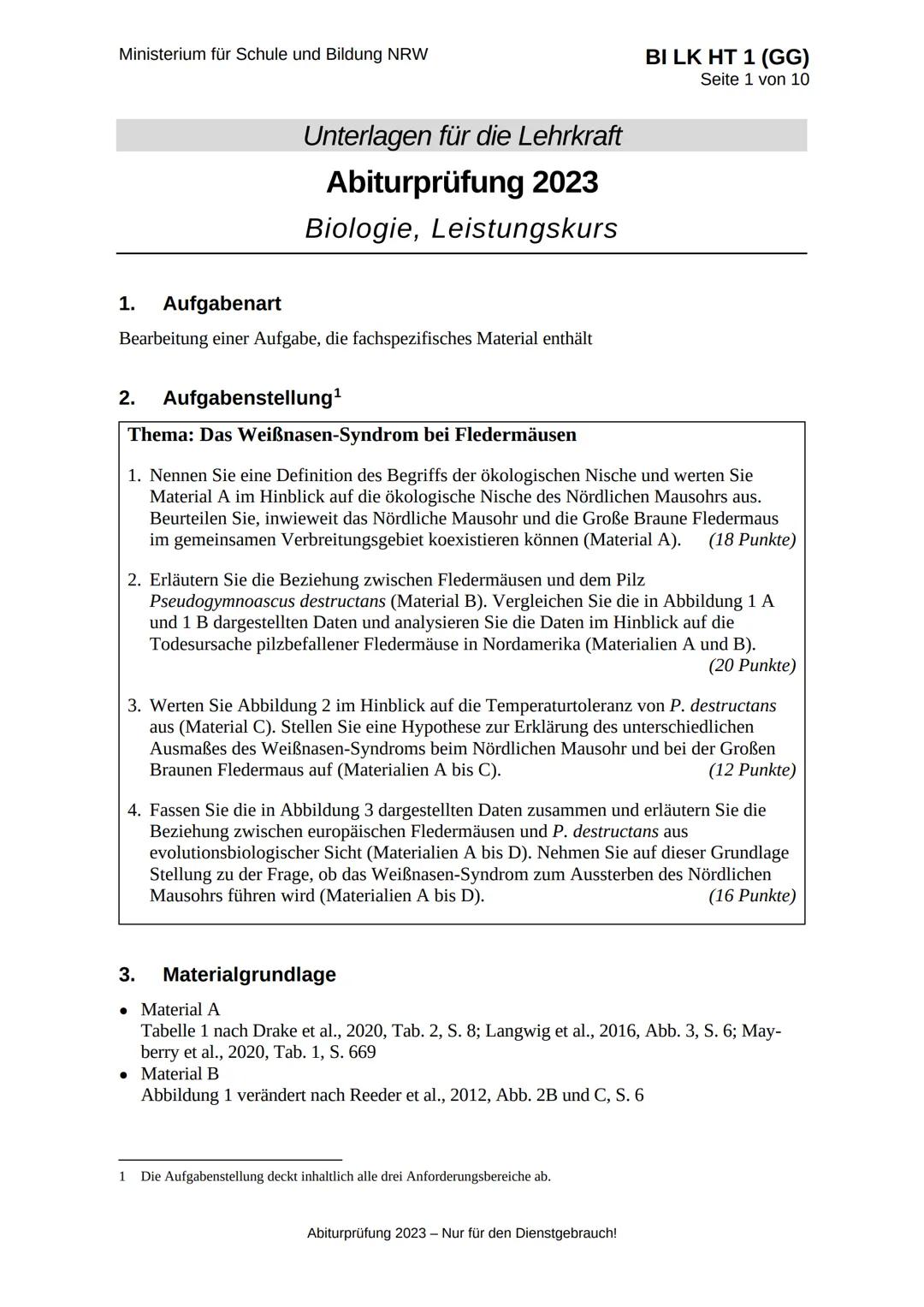 Ministerium für
Schule und Bildung
des Landes Nordrhein-Westfalen
BI LK HT 1 (GG)
Seite 1 von 4
Name:
Abiturprüfung 2023
Biologie, Leistu