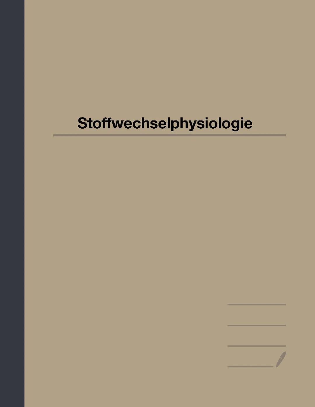 BIO LK NRW ABI 2025 Stoffwechselphysiologie