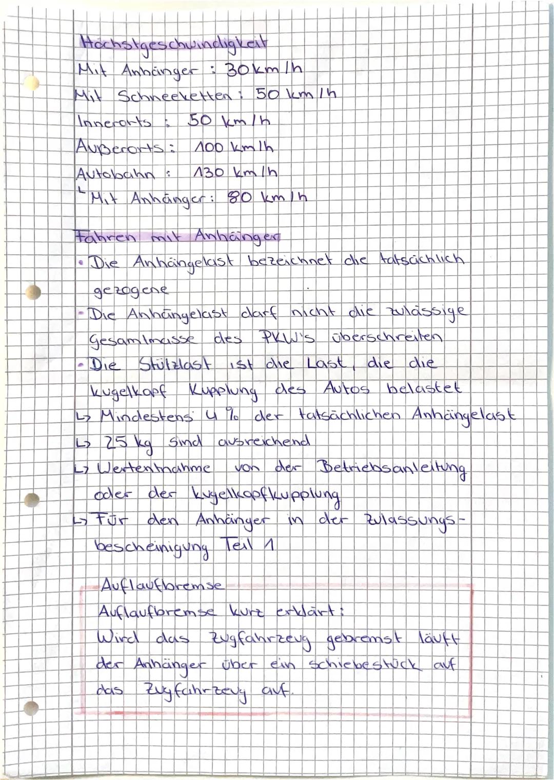 # Theorie
# Faustformel
Reaktionsweg
$R = \frac{Geschwindigkeit}{10} \times 3$
Bremsweg
$B = \frac{Geschwindigkeit}{10} \times \frac{Geschw