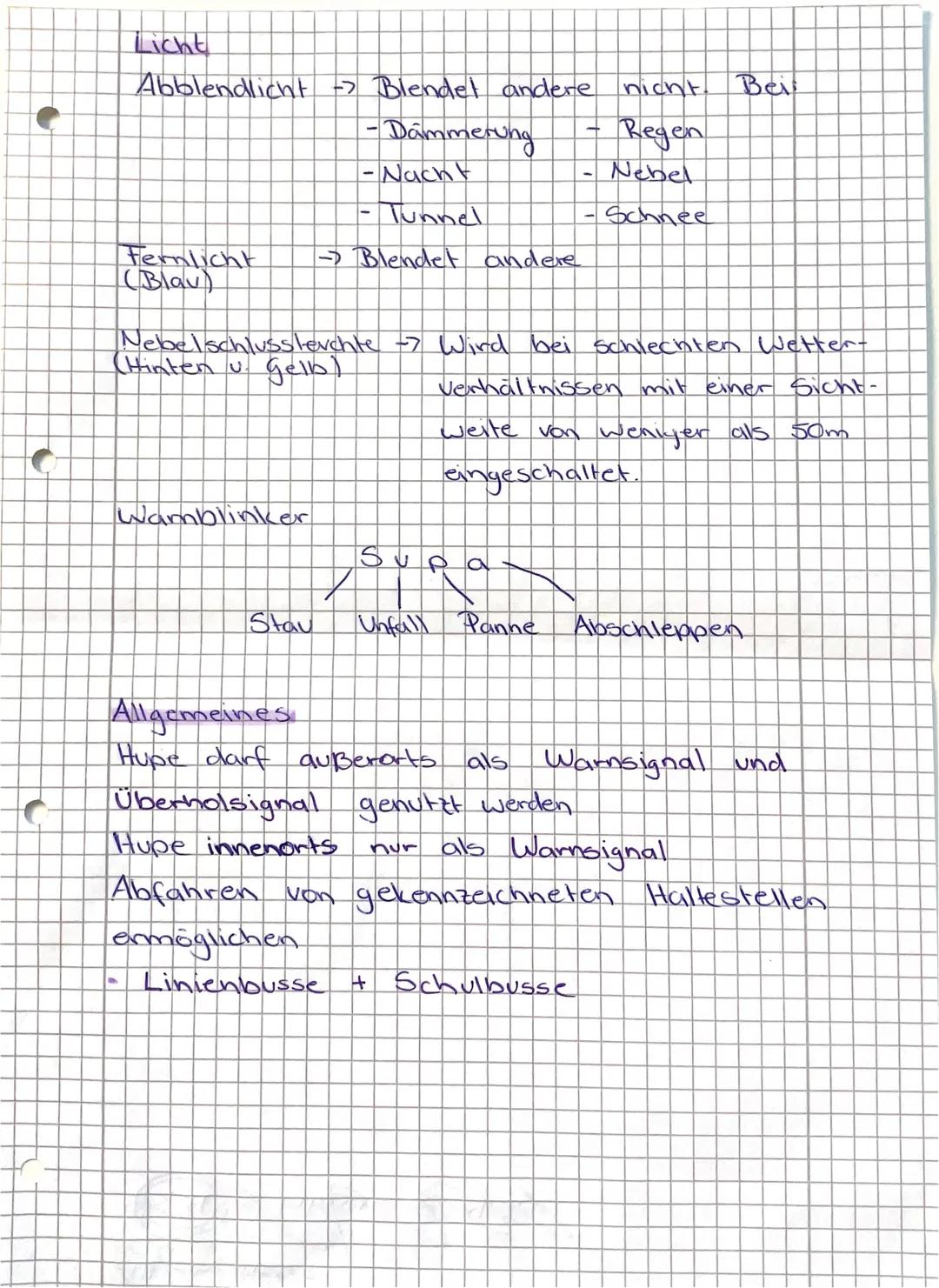 # Theorie
# Faustformel
Reaktionsweg
$R = \frac{Geschwindigkeit}{10} \times 3$
Bremsweg
$B = \frac{Geschwindigkeit}{10} \times \frac{Geschw