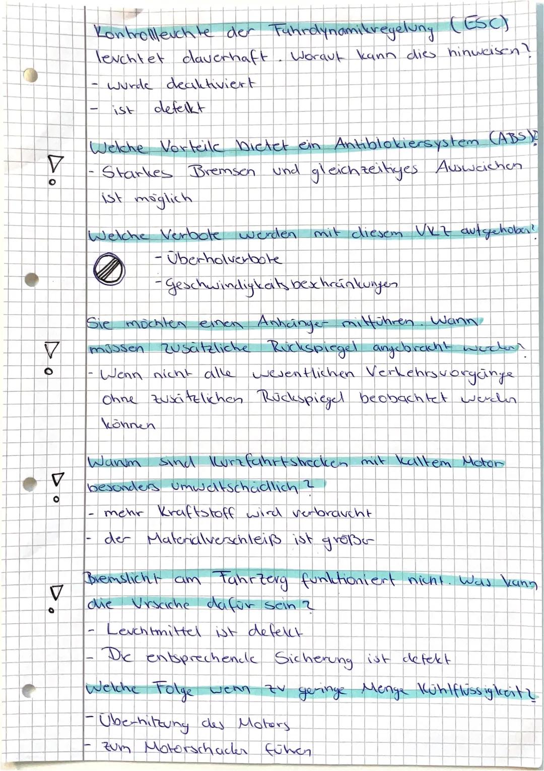 # Theorie
# Faustformel
Reaktionsweg
$R = \frac{Geschwindigkeit}{10} \times 3$
Bremsweg
$B = \frac{Geschwindigkeit}{10} \times \frac{Geschw