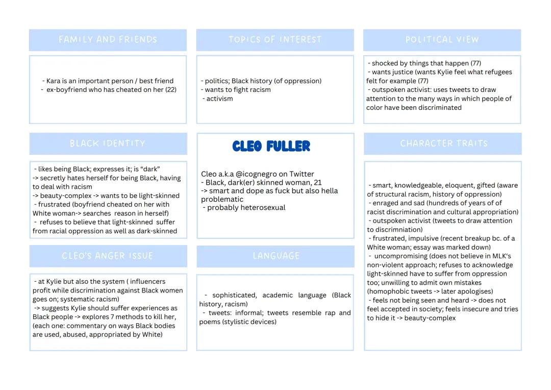 seven methods of killing Kylie Jenner Characterisation Cleo und Kara