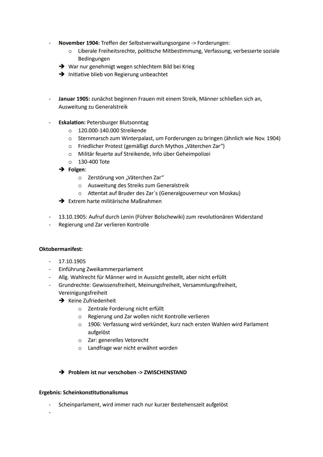 # Russische Revolution 1905
- Russland als Land mit langer Geschichte -> Kriege -> Ausdehnung
- Langwierige Dynastie der Romanows
- Zar Nik