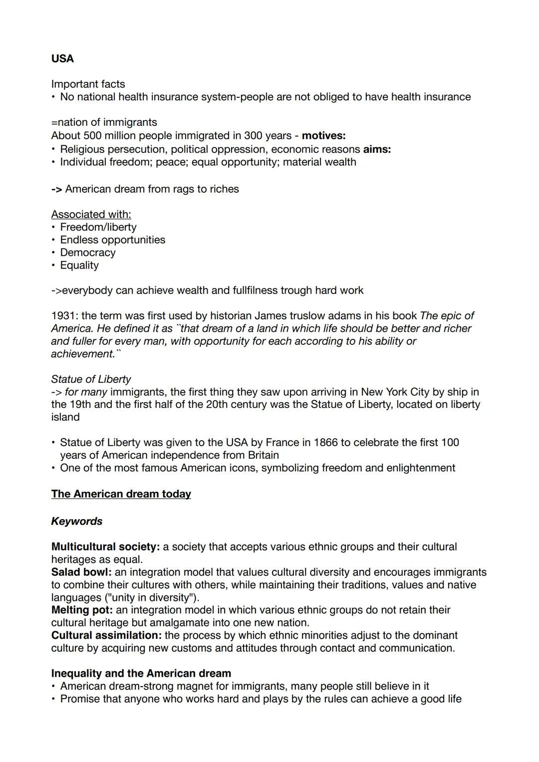 # Kommunikationsprüfung
Topics:
* USA
* American Dream
* Gun control
* Race Relations (black and white Americans, historical backgr