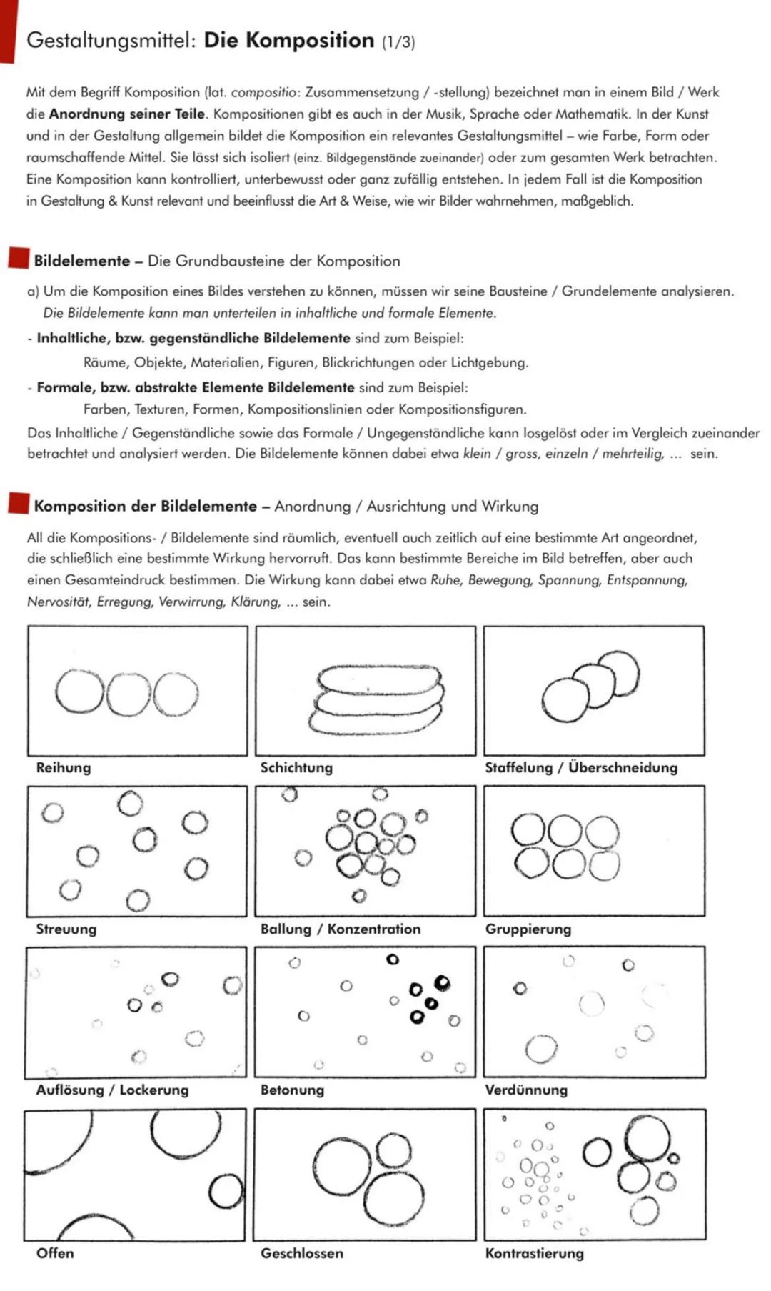 --- OCR Start ---
Analyseleitfaden - Bildanalyse (Malerei)
1. Einleitungssatz (Titel, Künstler*in, Entstehungsjahr, Genre, Format, Größe,
Ma
