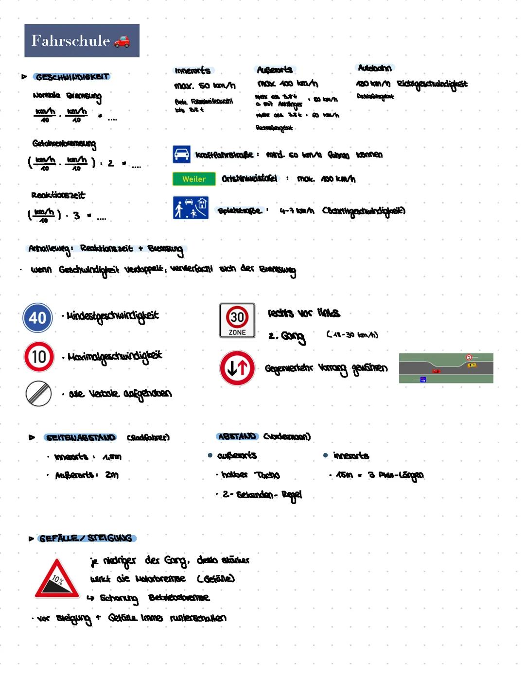 Fahrschule Theorie